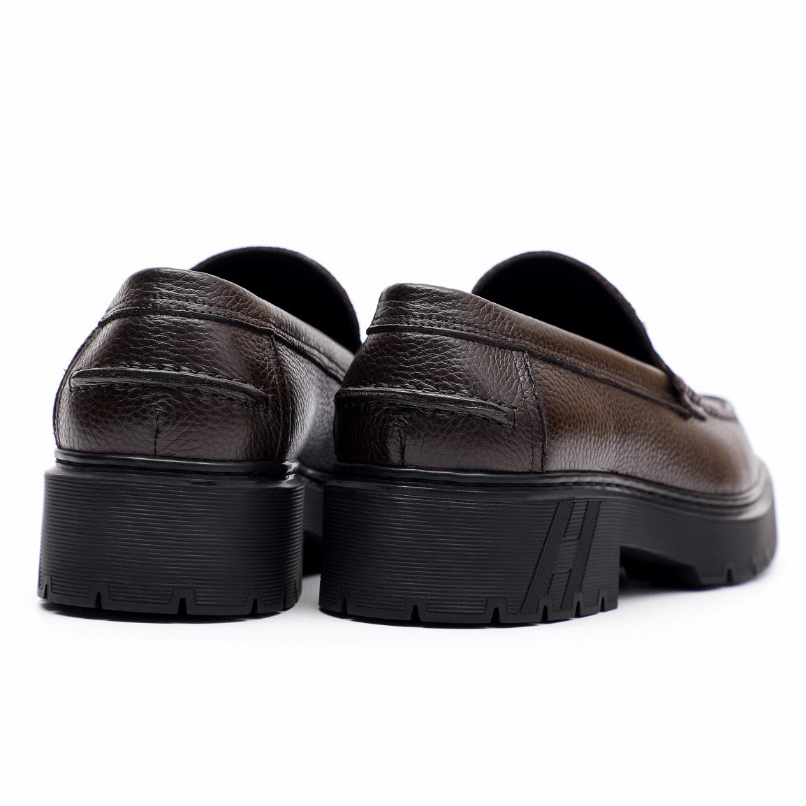 Hermes Mocassin Shoes with Leather Upper and Gancio Buckle, Brown, Size 39-44 9 i1744521504 8151 7