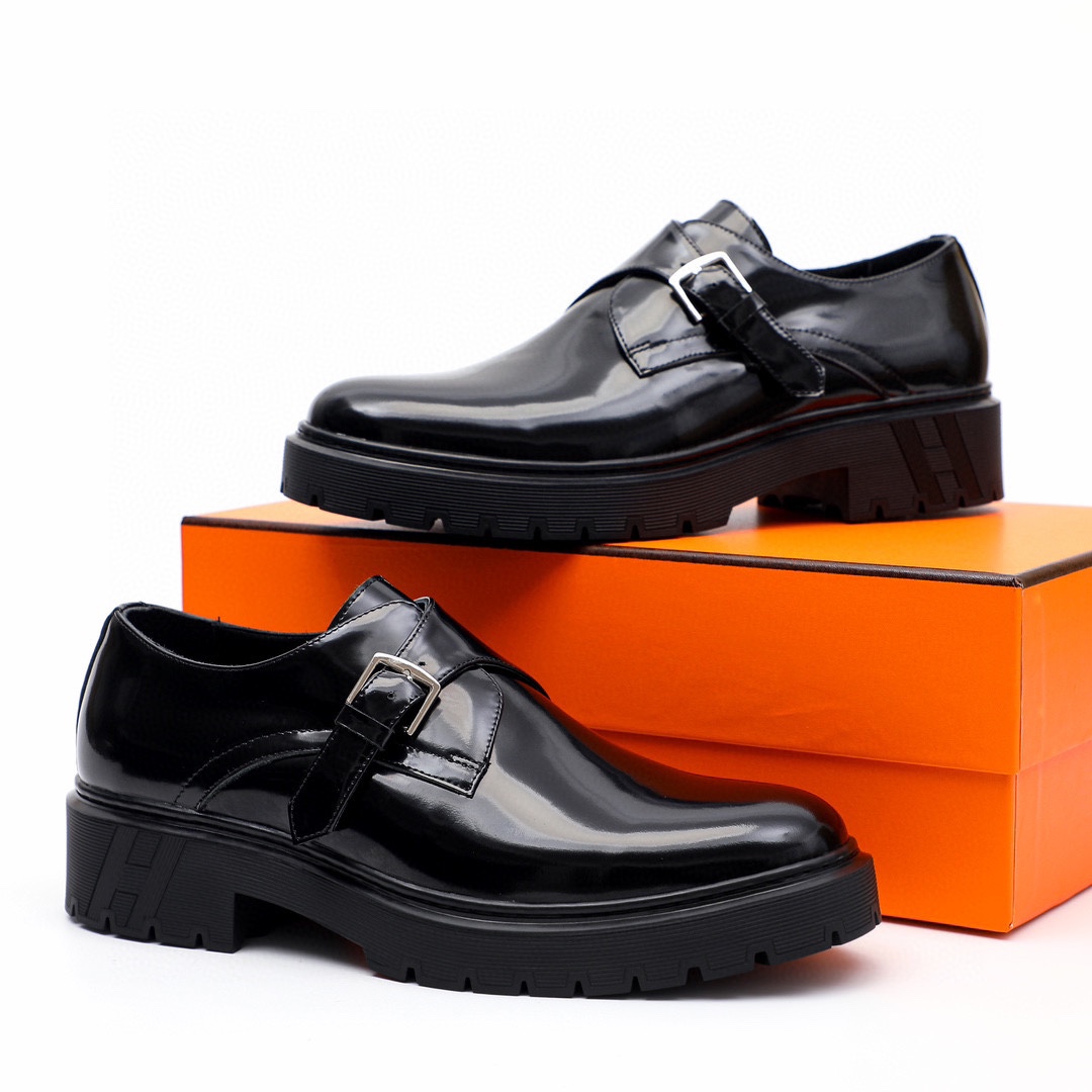 Luxury Leather Buckle Moccasins,Men's Dress Shoes Size 39-44,Made in Italy 1 Luxury Leather Buckle Moccasins,Men's Dress Shoes Size 39-44,Made in Italy