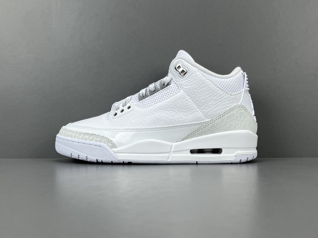 
【东莞产 AJ3】Jordan Air Jordan 3 Retro Silver Anniversa