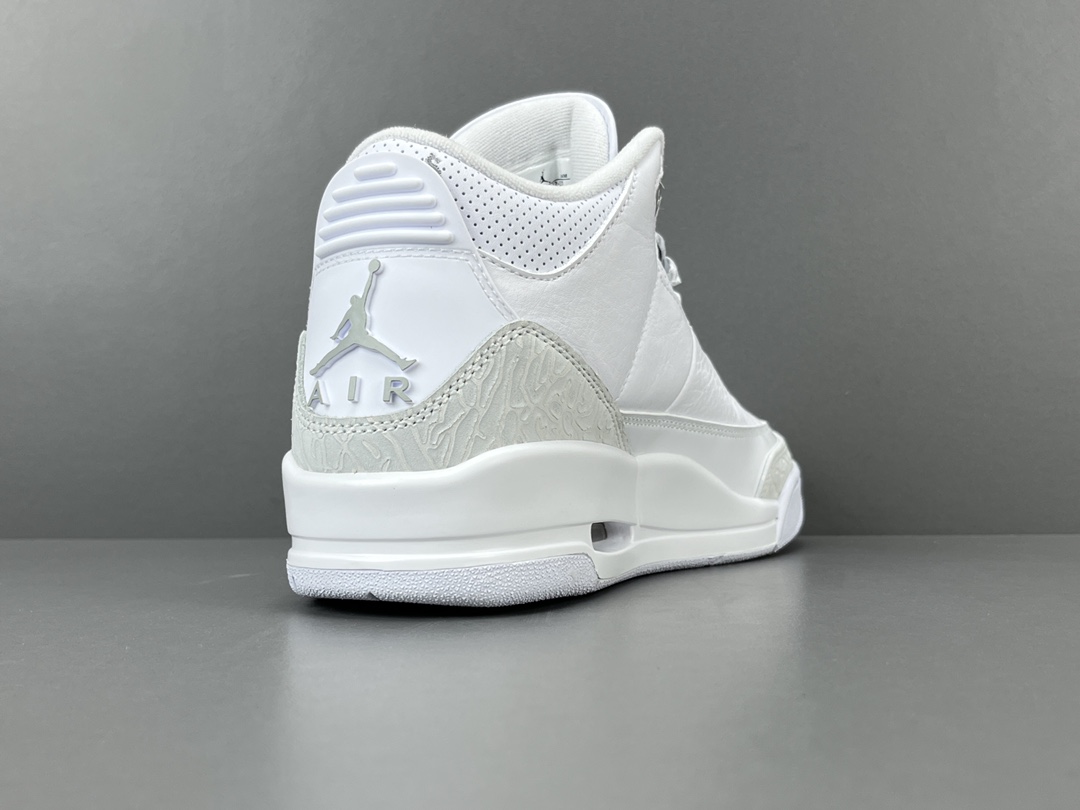 
【东莞产 AJ3】Jordan Air Jordan 3 Retro Silver Anniversa