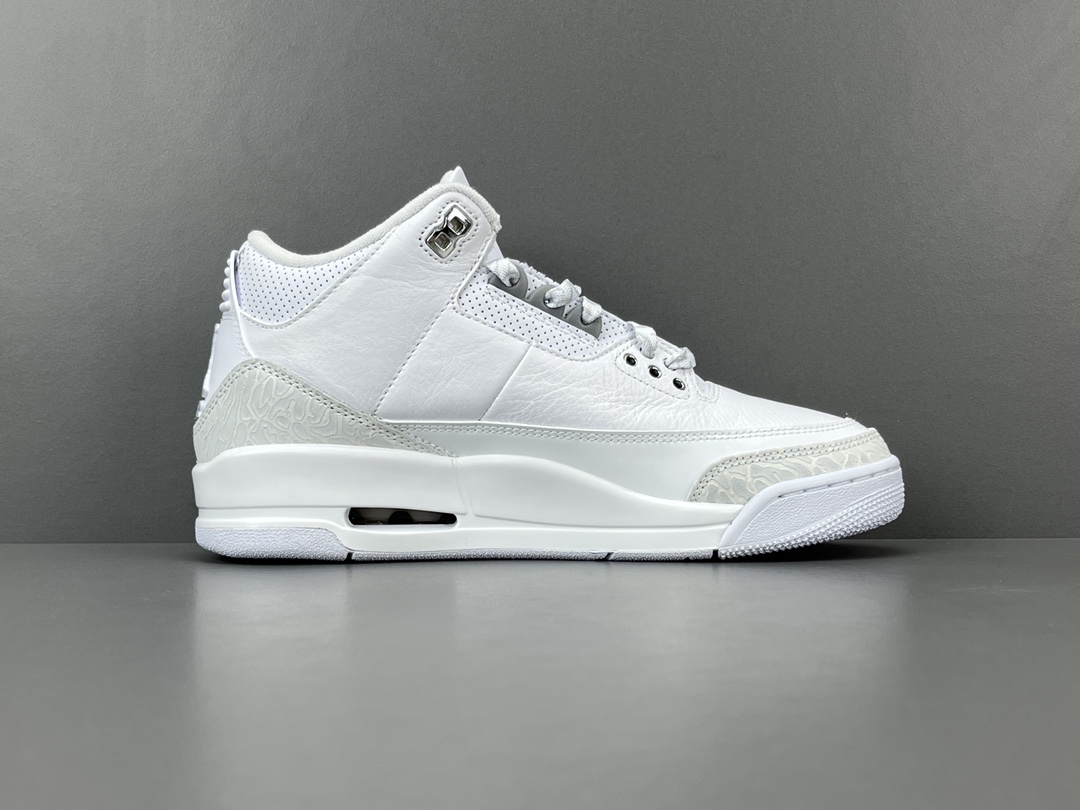 
【东莞产 AJ3】Jordan Air Jordan 3 Retro Silver Anniversa