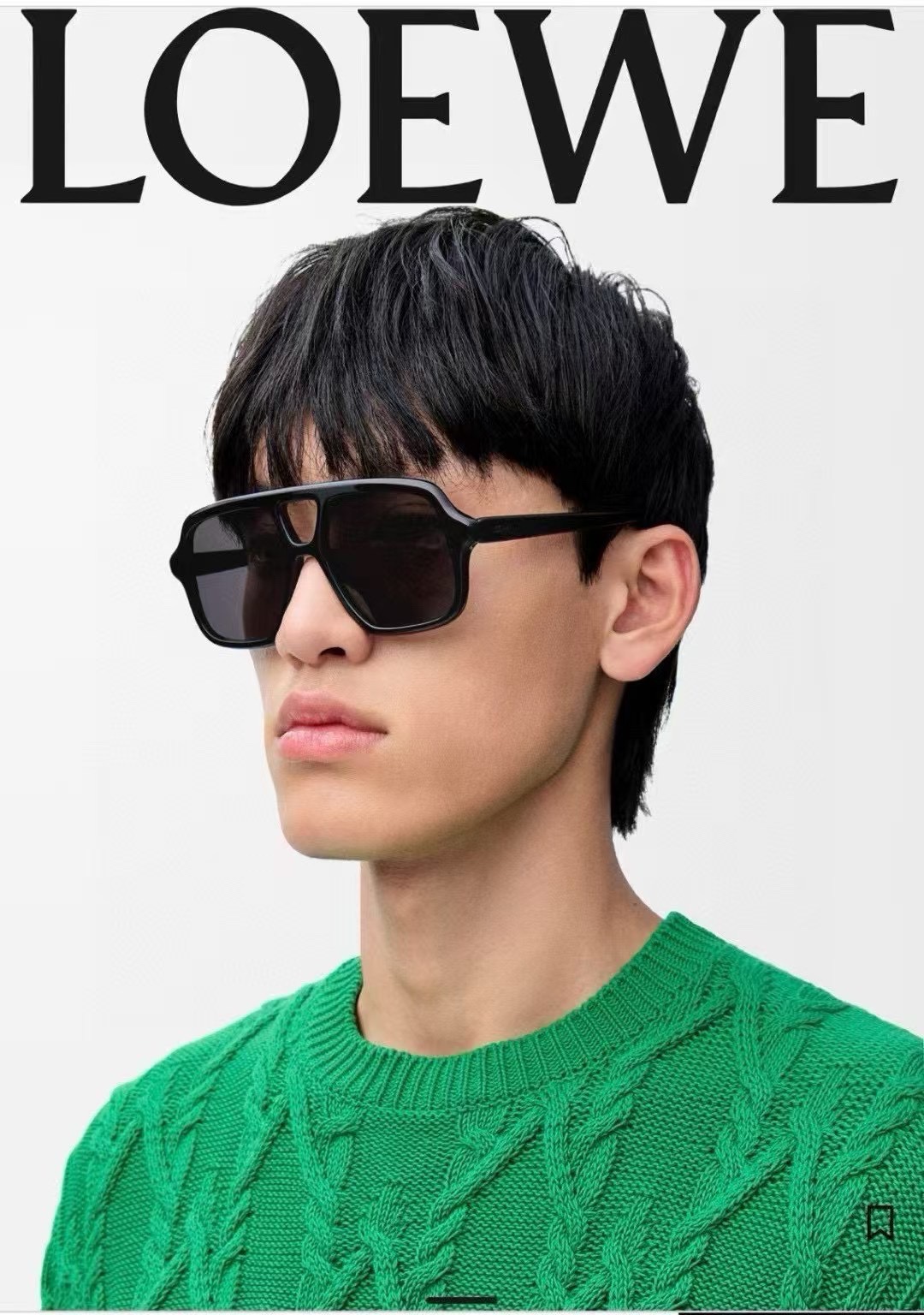  ‼️LOEW*
飞行员太阳镜。
MODEL：LW40161U
SIZE：54口17-140