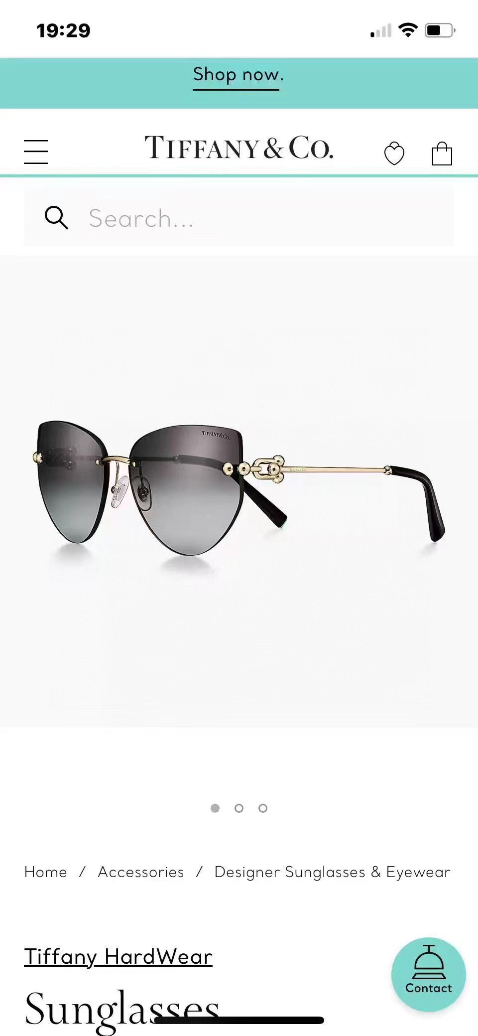。 ‼️ 官网图 TIFFANY & CO.
MODELOTF3096
Size：60口15-135
