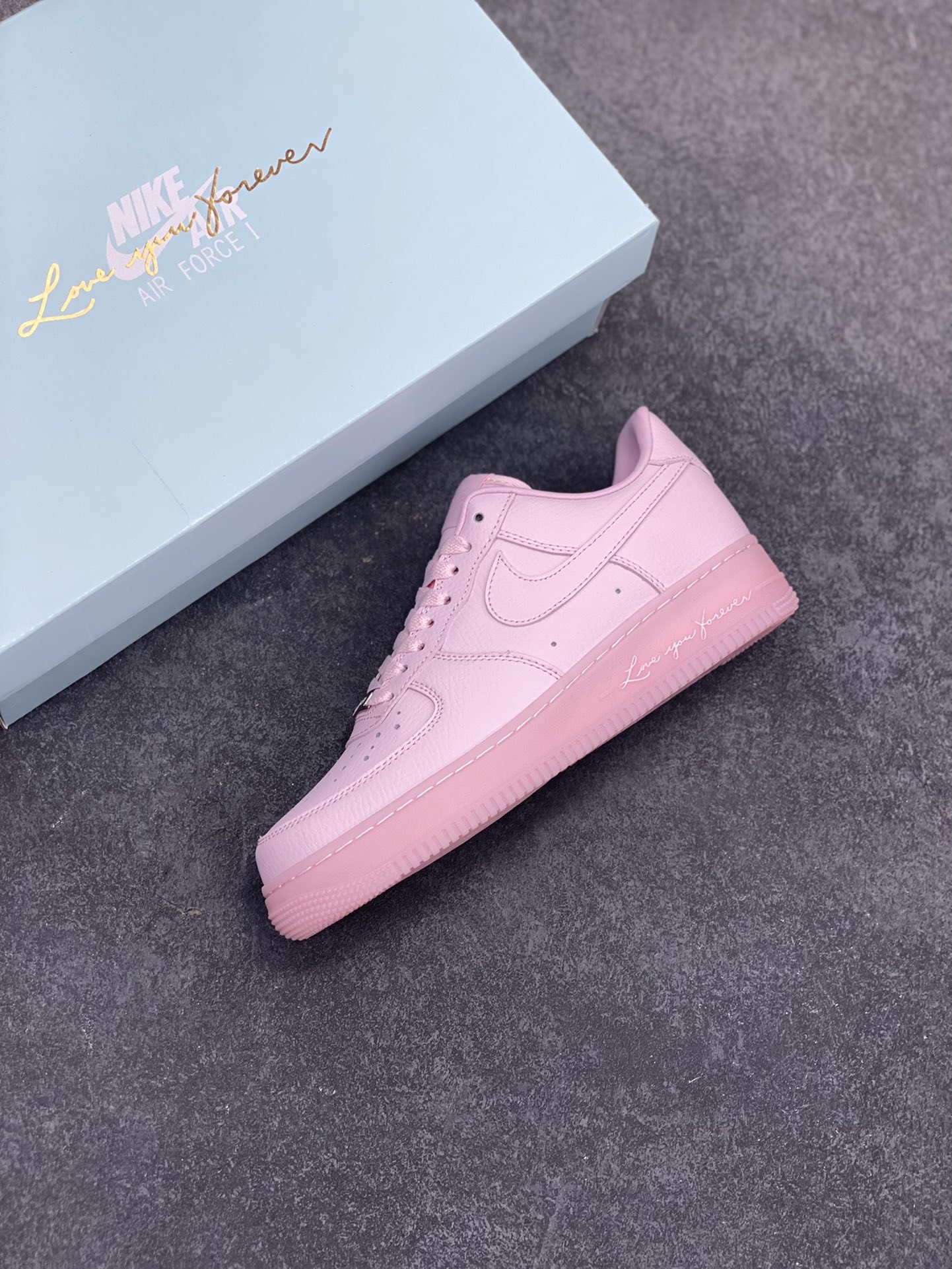 图片[7]-Nike Air Force 1 07 low空军一号 荔枝纹水晶 板鞋 原楦头原纸板 打造纯正空军版型#专注外贸渠道 全掌内置蜂窝气垫 #原盒配件 原厂中底钢印、拉帮完美 货号：CZ8065-600 尺码：36 36.5 37.5 38 38.5 39 40 40.5 41 42 42.5 43 44 44.5 45-选品中心