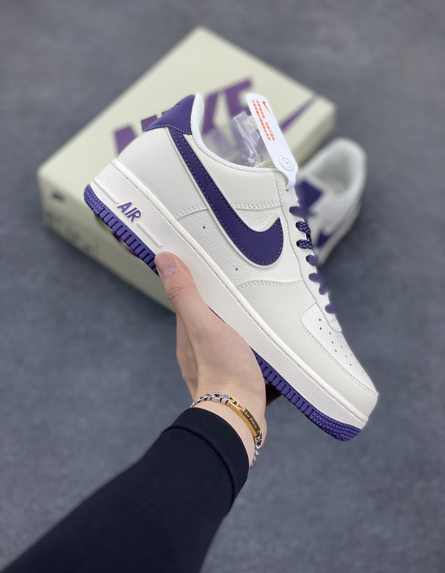 Nike Air Force 1 Low \’07 米紫勾 满天星低帮空军一号休闲板鞋 客供高亮3m反光 定制头成皮料 定制鞋盒 原楦原纸板 纯正版型 内置全掌气垫 货号:GL6835-015 尺码:36 36.5 37.5 38 38.5 39 40 40.5 41 42 42.5 43 44 44.5 45-选品中心