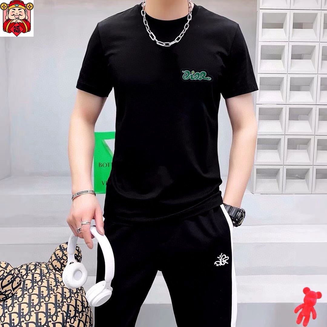 Dior 品牌【DIOR迪奥】(胖子福音) 男士休闲短袖T恤 2025春夏新品