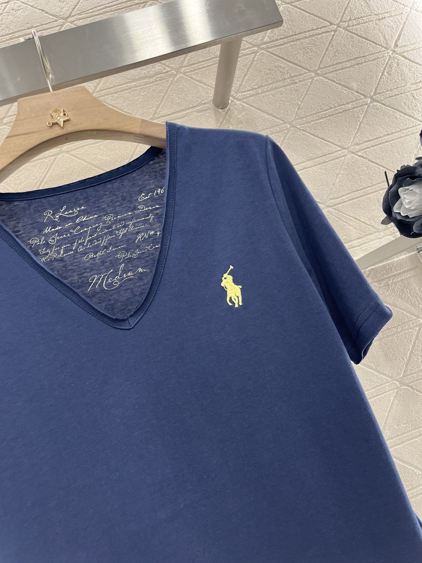 ♥Ralph laureb*♥2025新品上架
     做旧水洗刺绣𝑇𝑒𝑒
定制YB斜纹全棉材质 透气