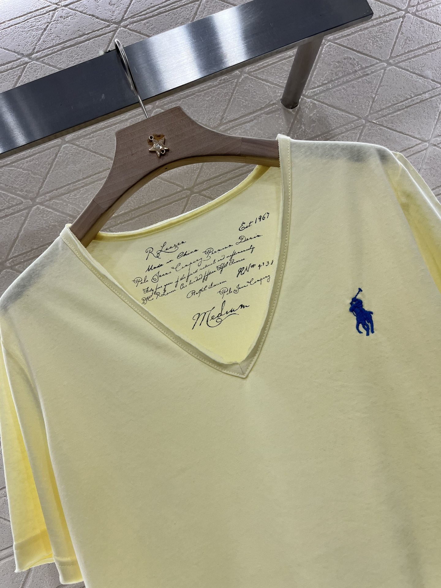 ♥Ralph laureb*♥2025新品上架
     做旧水洗刺绣𝑇𝑒𝑒
定制YB斜纹全棉材质 透气