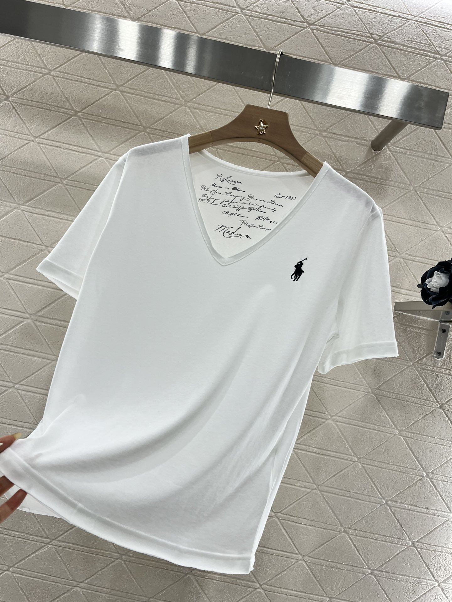 ♥Ralph laureb*♥2025新品上架
     做旧水洗刺绣𝑇𝑒𝑒
定制YB斜纹全棉材质 透气