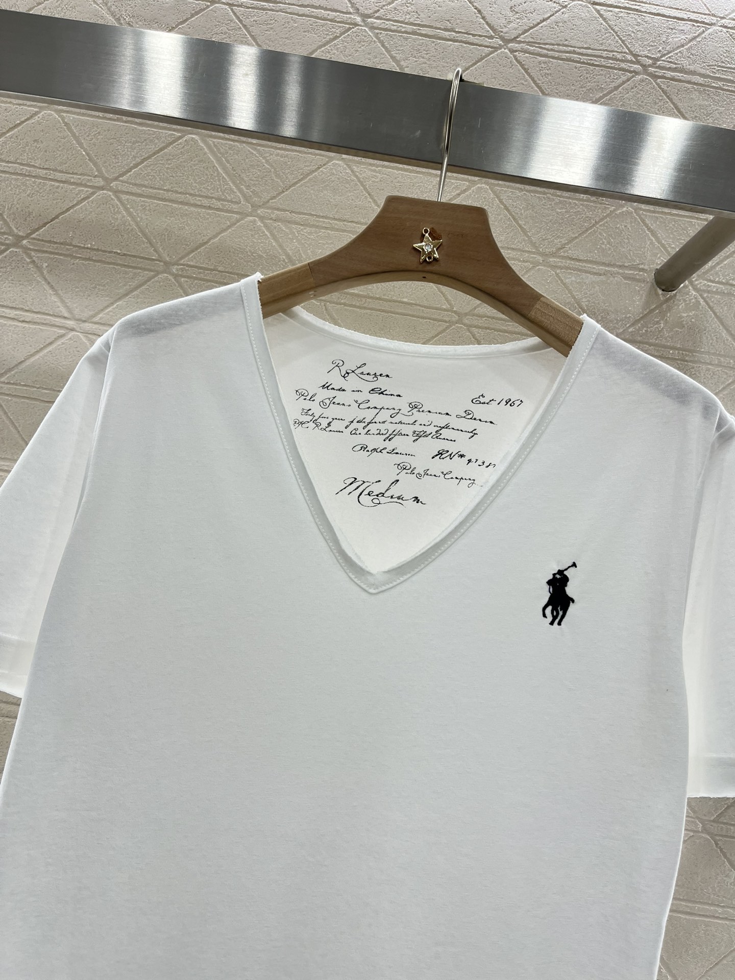 ♥Ralph laureb*♥2025新品上架
     做旧水洗刺绣𝑇𝑒𝑒
定制YB斜纹全棉材质 透气
