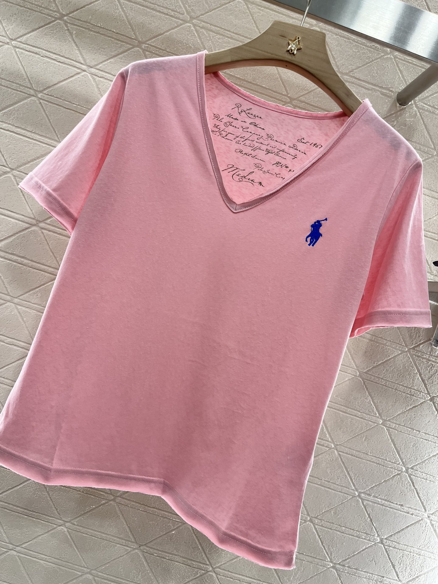 ♥Ralph laureb*♥2025新品上架
     做旧水洗刺绣𝑇𝑒𝑒
定制YB斜纹全棉材质 透气