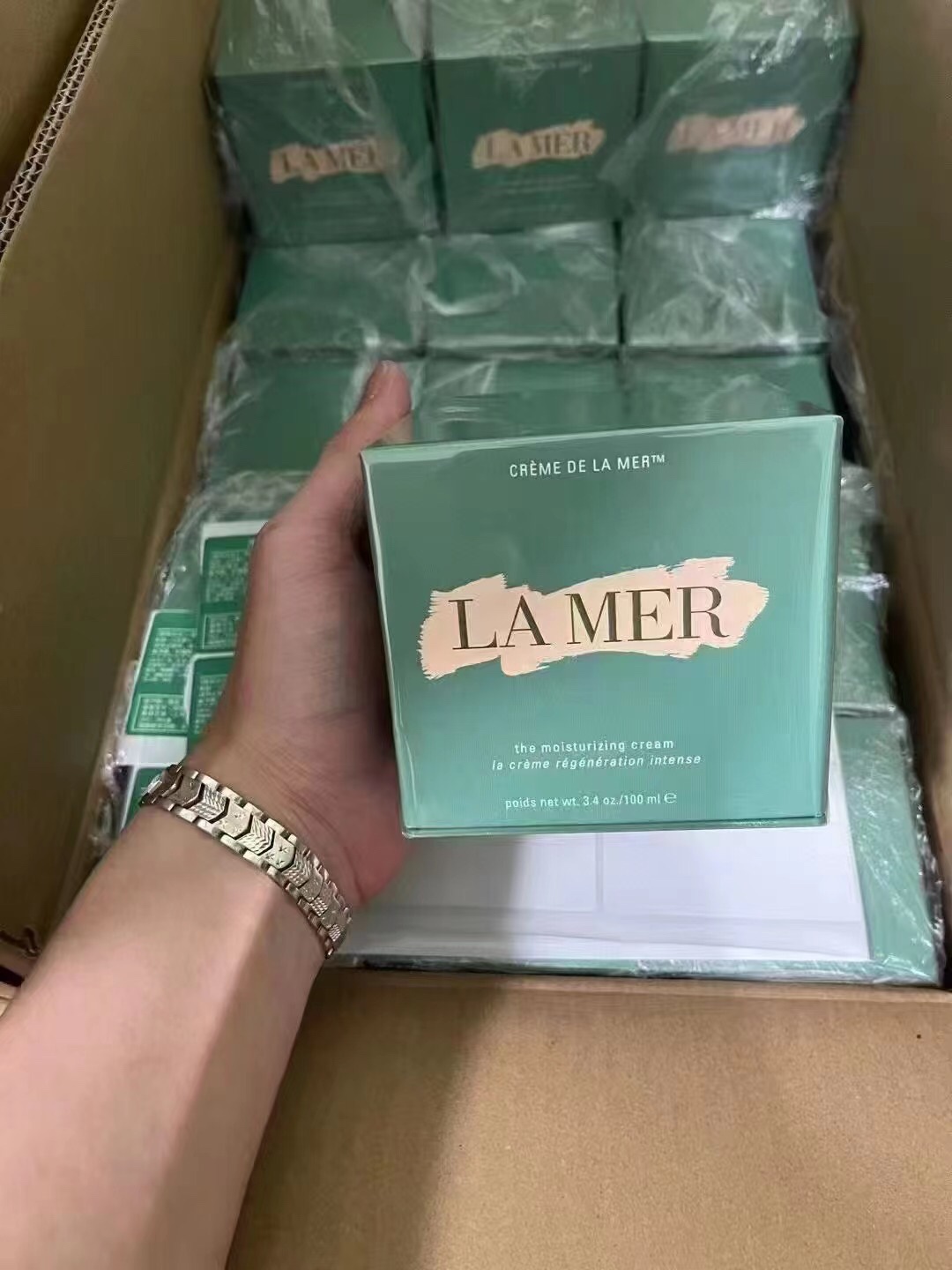 ¡55! ¡Crema de lujo de alta calidad La Mer 100ml 🔜 código A14! ¡Calidad genuina❗️ Se puede combinar con los tres están…