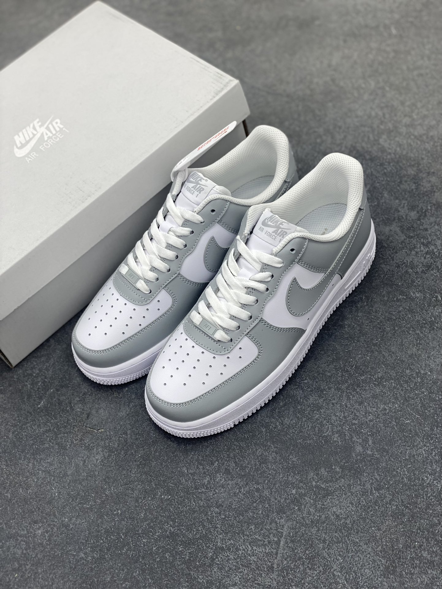 图片[8]-Nike Air Force 1 Low 灰白 空军一号低帮运动休闲板鞋 官方同步 原装级别 原楦头原纸板 打造纯正空军版型#专注外贸渠道 全掌内置蜂窝气垫 #原盒配件 原厂中底钢印、拉帮完美 货号：FD9763-101 尺码：35.5 36 36.5 37.5 38 38.5 39 40 40.5 41 42 42.5 43 44 44.5 45-选品中心