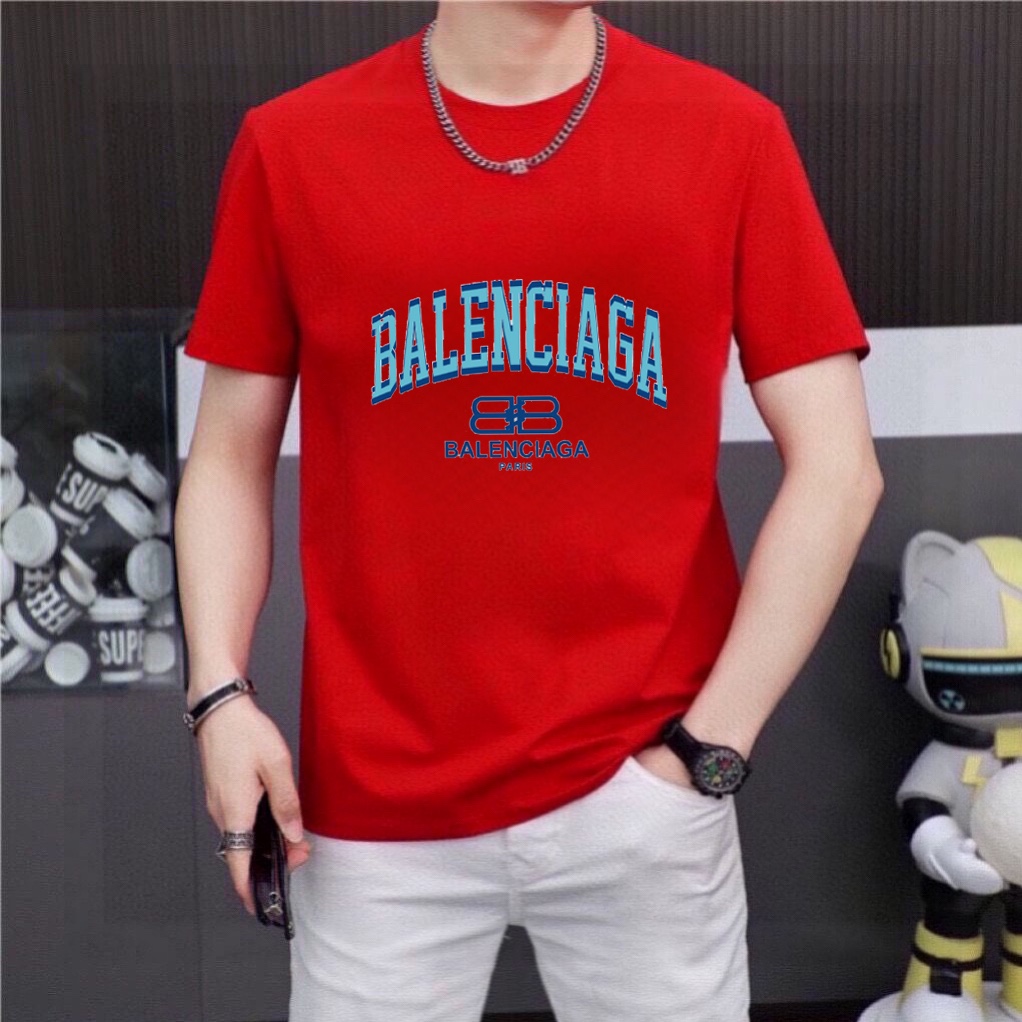 Balenciaga 品牌【BALENCIAGA 巴黎世家】(胖子福音) 男士休闲短袖T恤