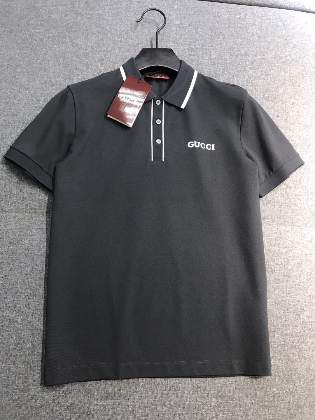 【新品】Gu/古家男士时装款商务休闲POLO马球衫,香港洋行渠道货,25年春夏新品,经典明星级单品,广告