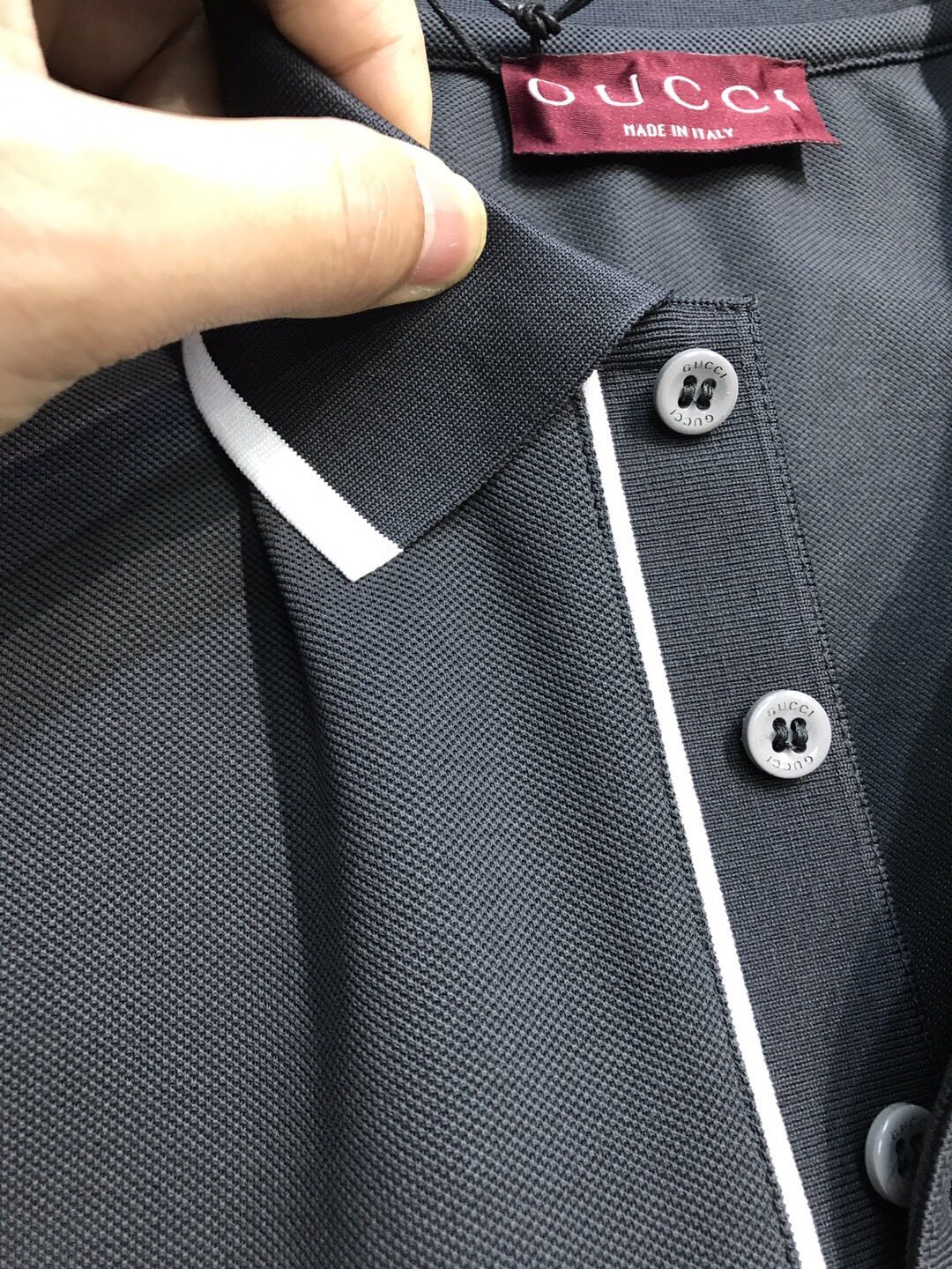 【新品】Gu/古家男士时装款商务休闲POLO马球衫,香港洋行渠道货,25年春夏新品,经典明星级单品,广告