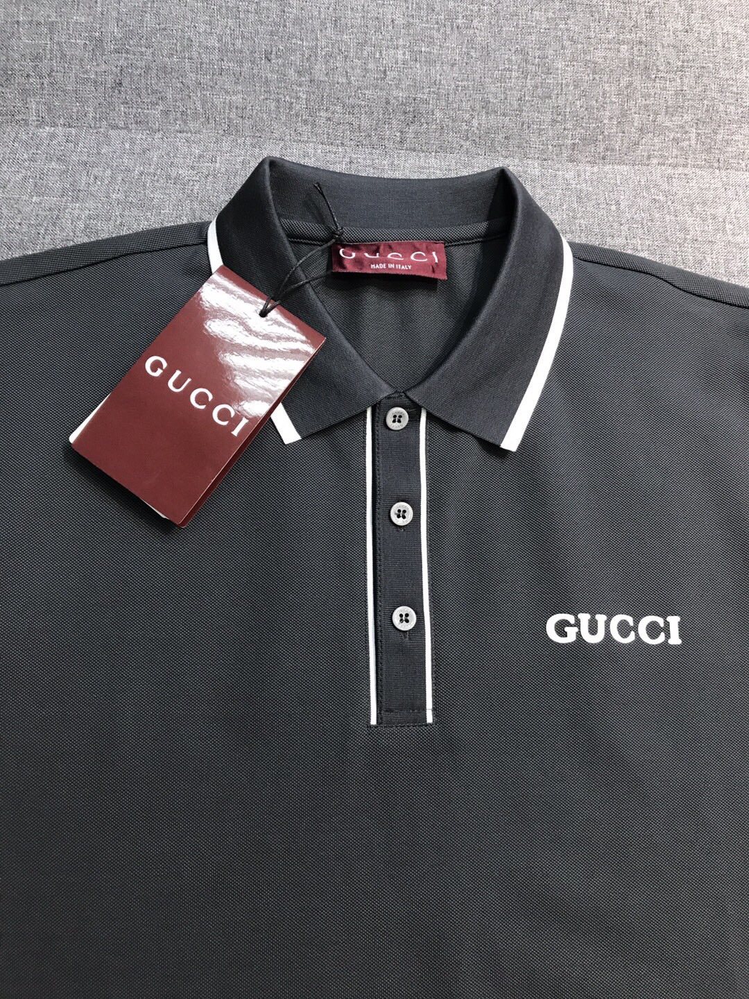 【新品】Gu/古家男士时装款商务休闲POLO马球衫,香港洋行渠道货,25年春夏新品,经典明星级单品,广告