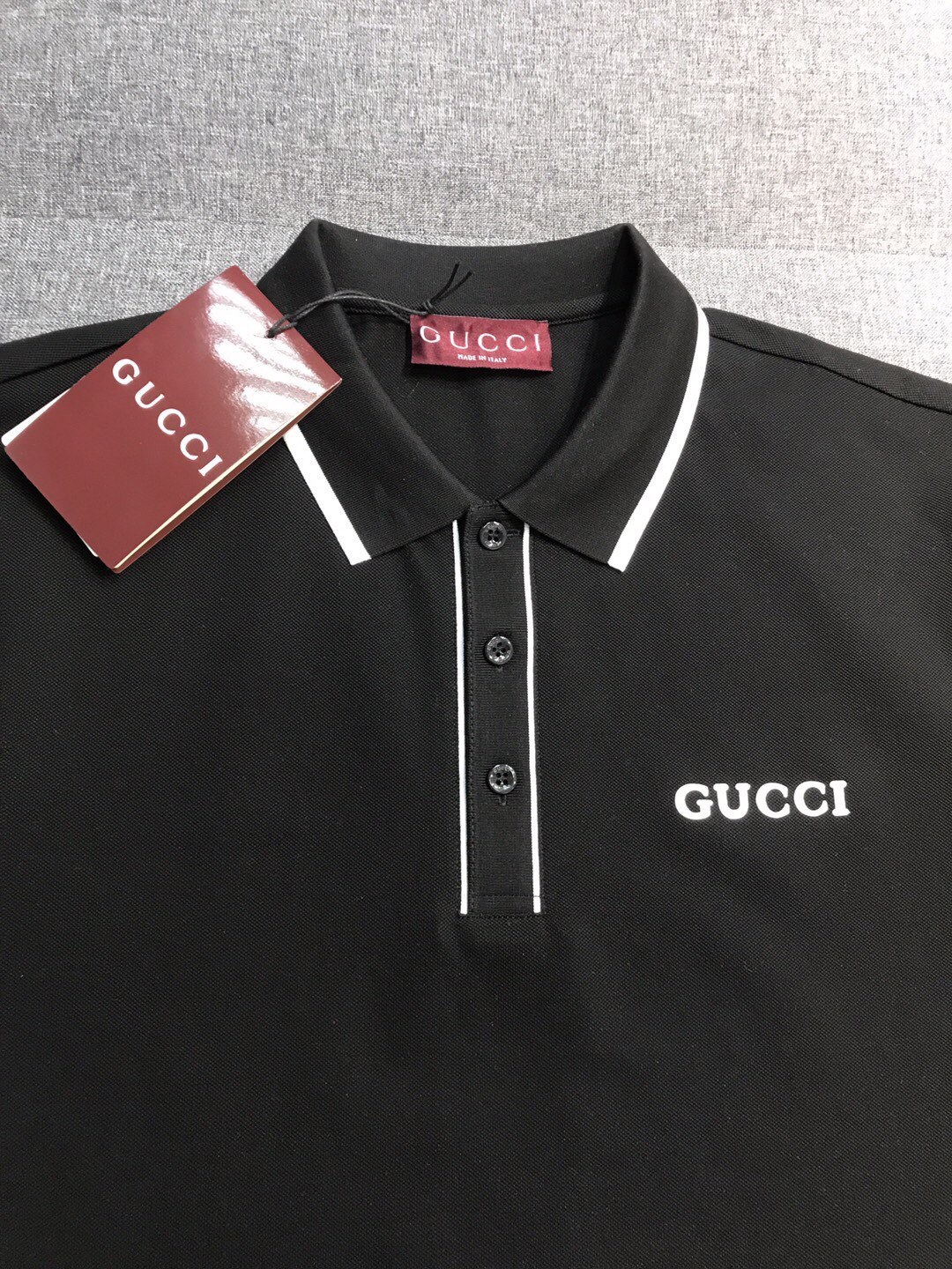 【新品】Gu/古家男士时装款商务休闲POLO马球衫,香港洋行渠道货,25年春夏新品,经典明星级单品,广告