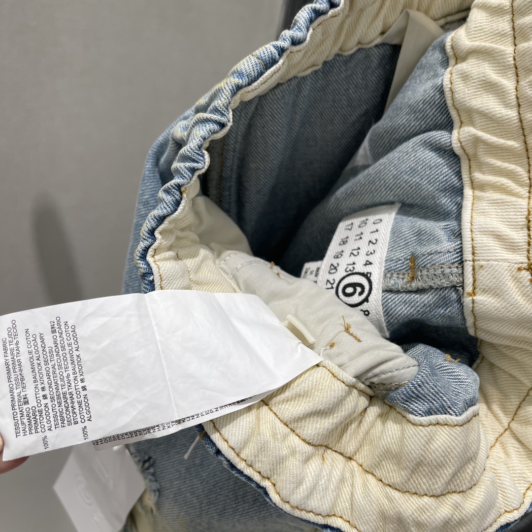 “High-End Women’s Clothing: Summer New Broken Jeans with High Waist Design” - 图片 7