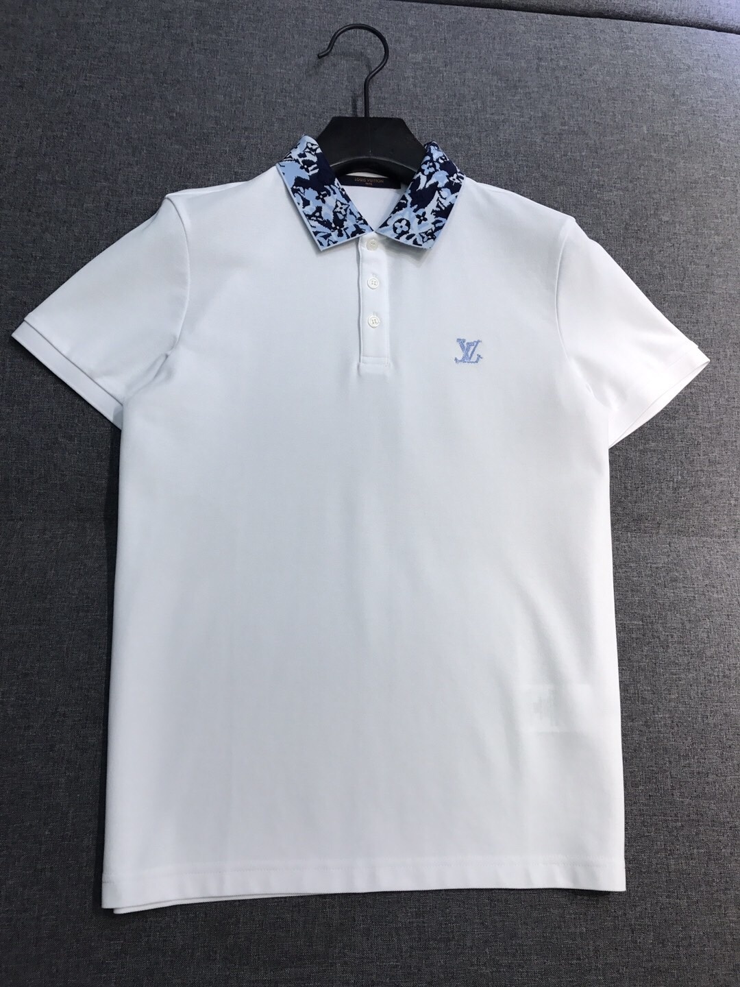 【新品】V登家族男士珠地网眼棉翻领马球POLO衫,香港洋行渠道货,重磅高端臻品,高奢品鉴白金级单品,2