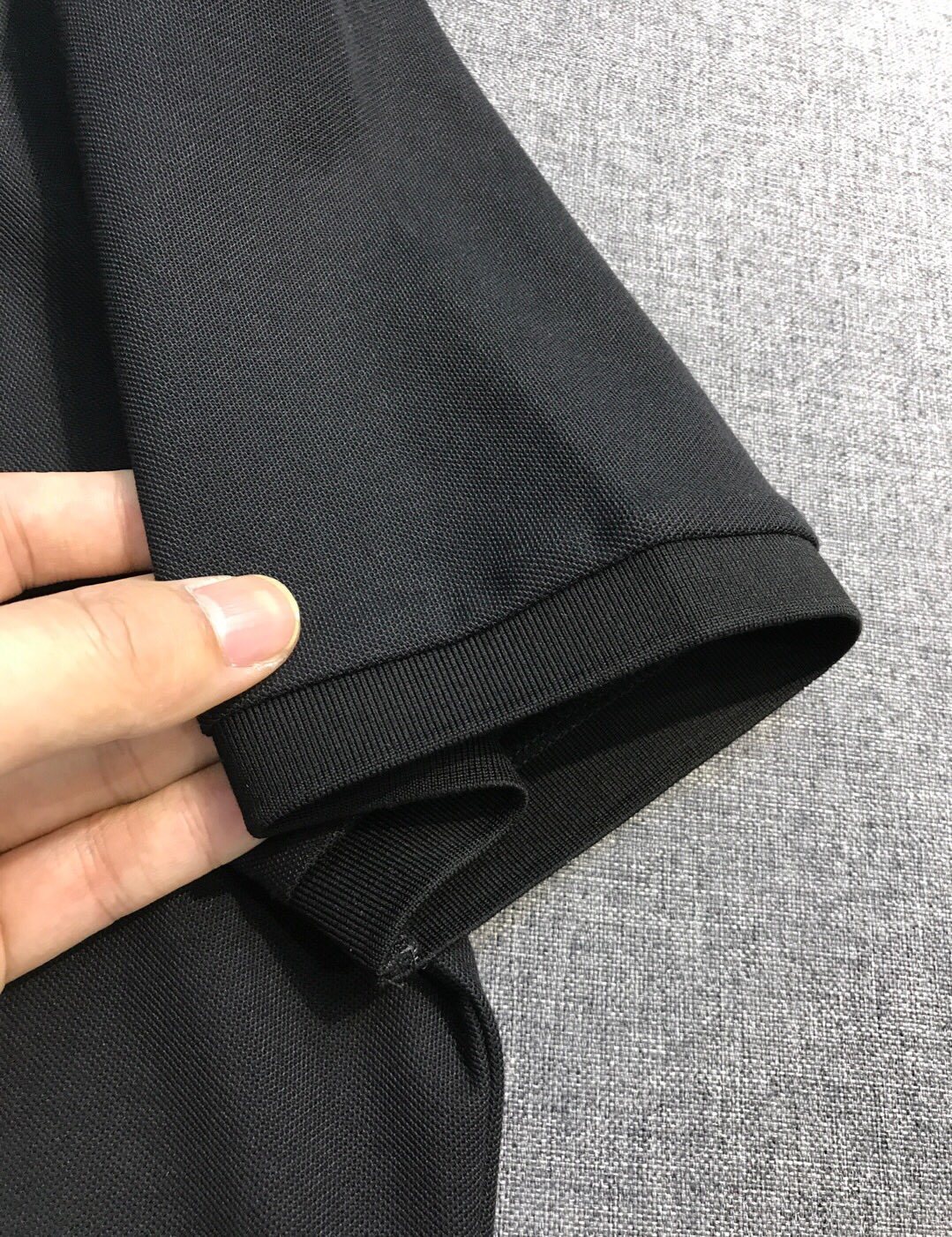 【新品】V登家族男士珠地网眼棉翻领马球POLO衫,香港洋行渠道货,重磅高端臻品,高奢品鉴白金级单品,2