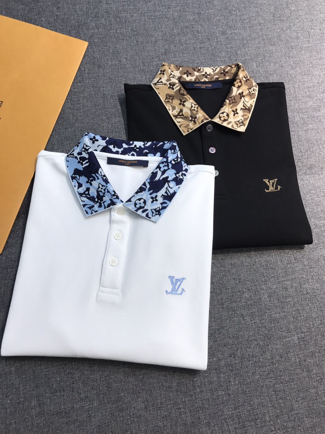 【新品】V登家族男士珠地网眼棉翻领马球POLO衫,香港洋行渠道货,重磅高端臻品,高奢品鉴白金级单品,2