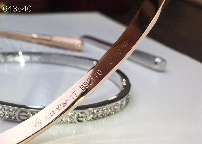 Cartier Cartier 卡地亚窄版LOVE满天星手镯