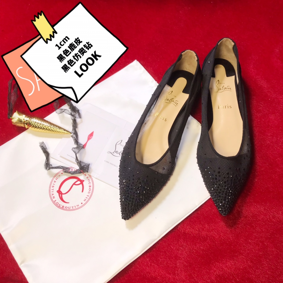 NO:100571,High-end customization 2025 diamond classic series!  H1Cm, size 35-42. Rose][Rose]21096-006. Black deer leather, black imitation diamond Standard European code Reference:21096-006 Color:black Material:fishnet/diamond Lining:goat leather Heel height:1Cm Sole:leather sole Size:EUR 35-42 (US 4-11):,,christian louboutin19860909高端订制 2025钻石精典款系列！ H1Cm,尺码35-42码.玫瑰][玫瑰]21096-006.黑色鹿皮,黑色仿奥钻 标准欧码 Reference:21096-006 Color:black Material:fishnet/diamond Lining:goat leather Heel heigh:1Cm Sole:leather sole Size:EUR 35－42（US 4一11) :,,christian louboutin,Women's Shoes