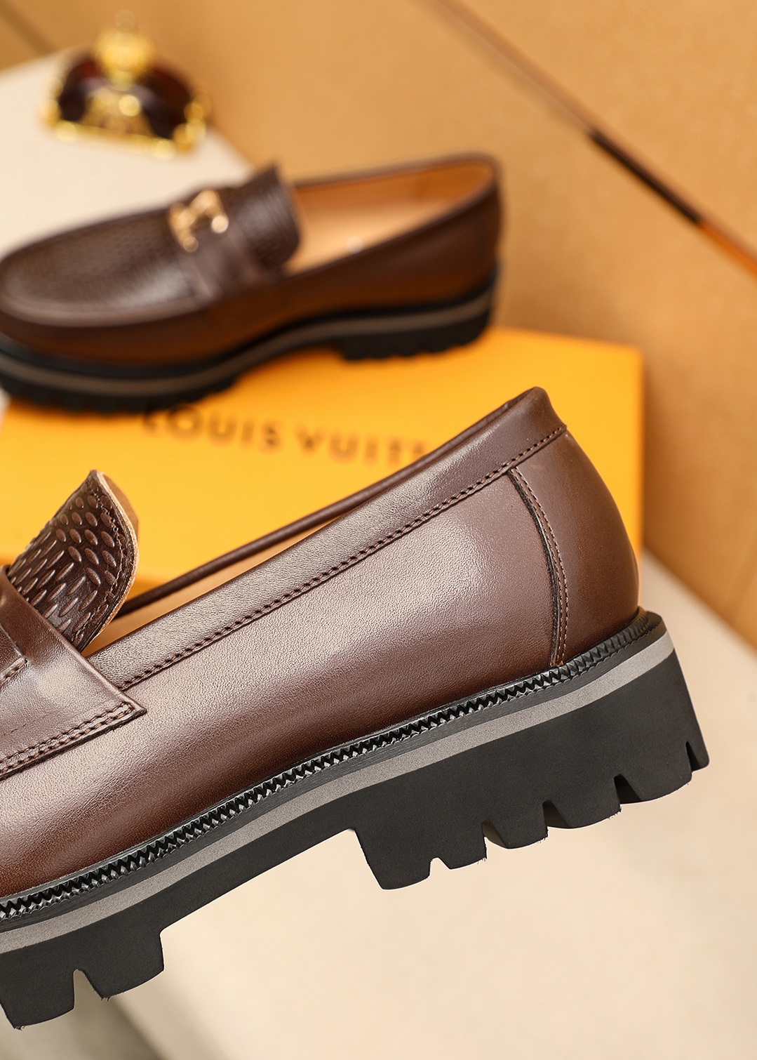 Louis Vuitton Luxury Loafers: Embossed Leather, Iconic Hardware, and Durable Soles 9 i1744683364 9599 7