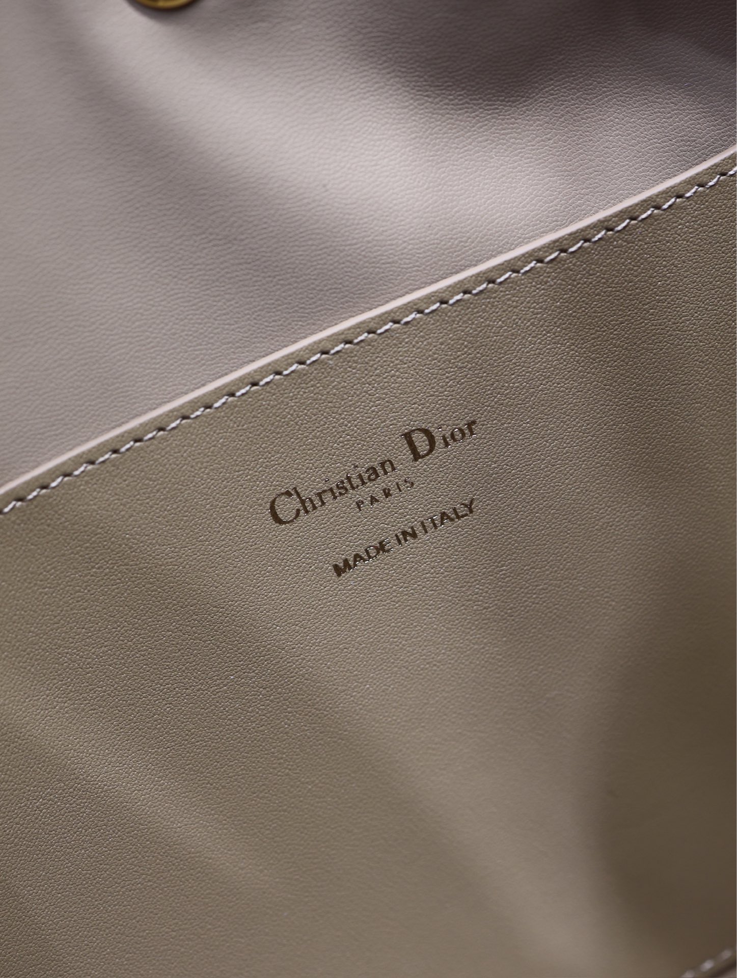 Dior Signature Medium Bucket Bag Apricot Leather Handbag with Golden Hardware 9 i1744798243 2507 8