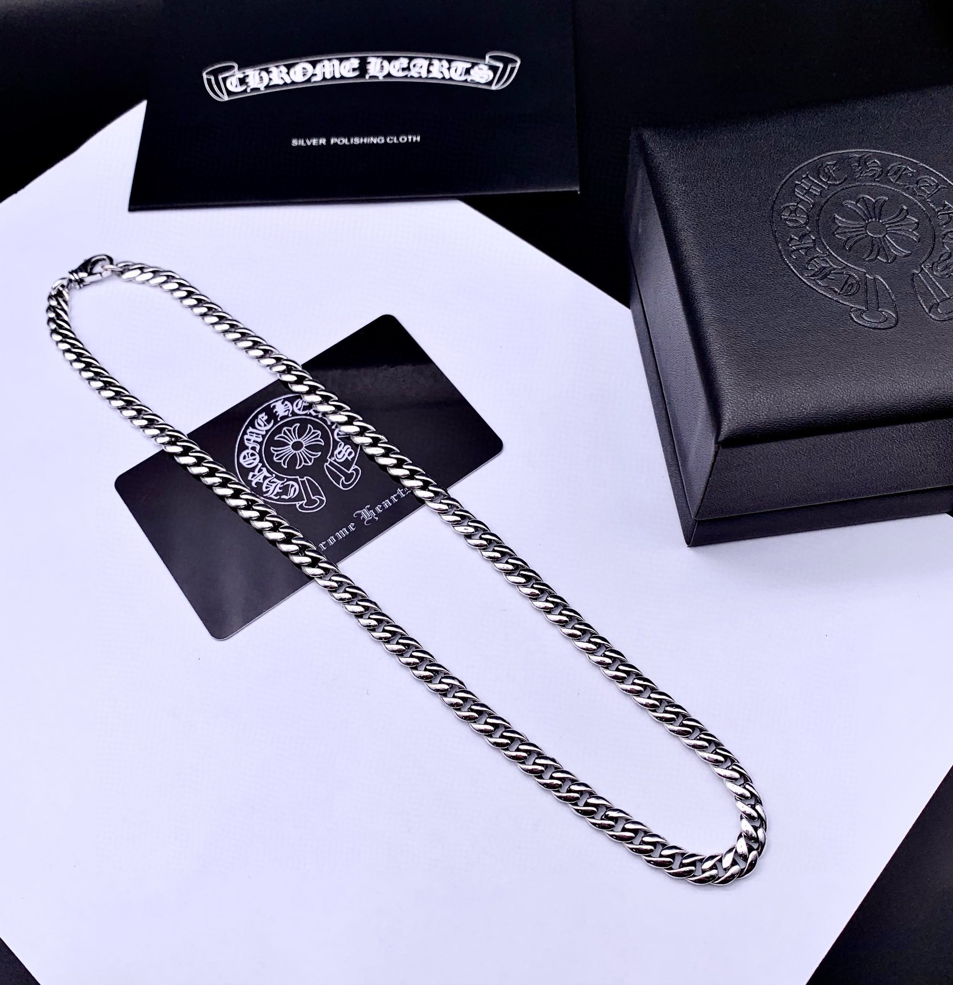NO:111112,Chrome Hearts 7mm Cuban chain, thick and textured, full of trendy and cool, high-end and atmospheric hip-hop, versatile essentials, jewelry boutique, chrome hearts, chrome hearts19860909Chrome Hearts克罗心 7mm古巴链条 厚实有质感 潮酷十足 高端大气 嘻哈 百搭必备款,饰品精品,chrome hearts,chrome hearts,Jewelry