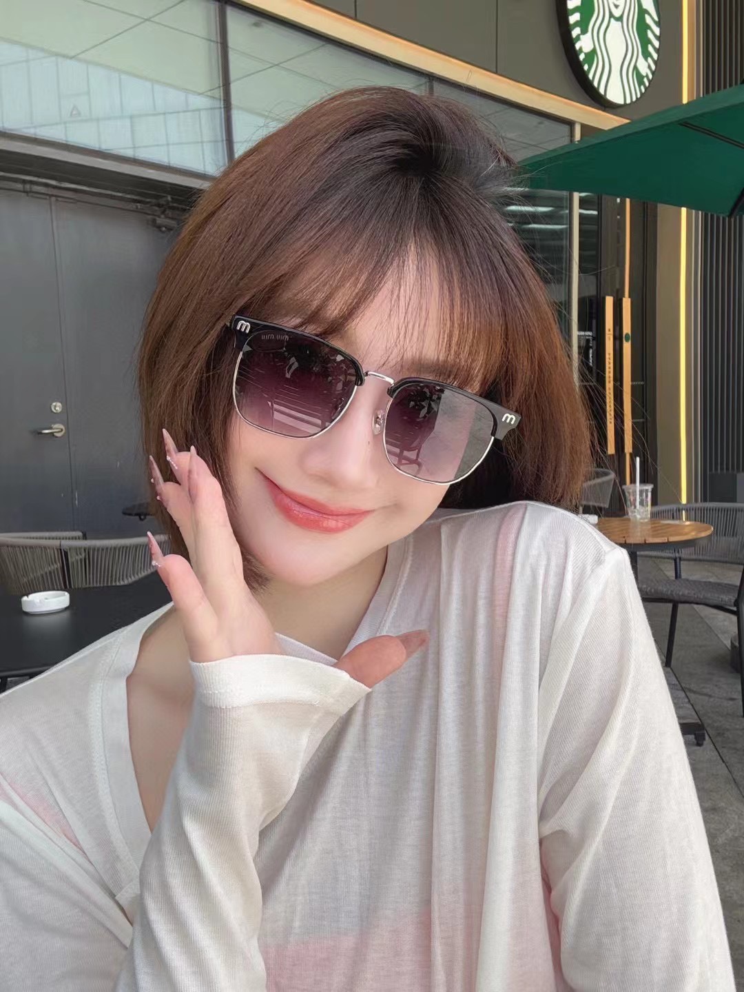  ‼️ 模特图 MIU MI*🎀🎀🎀MODELVMU72ZS🎀🎀🎀SIZE：54口17-145🎀🎀🎀