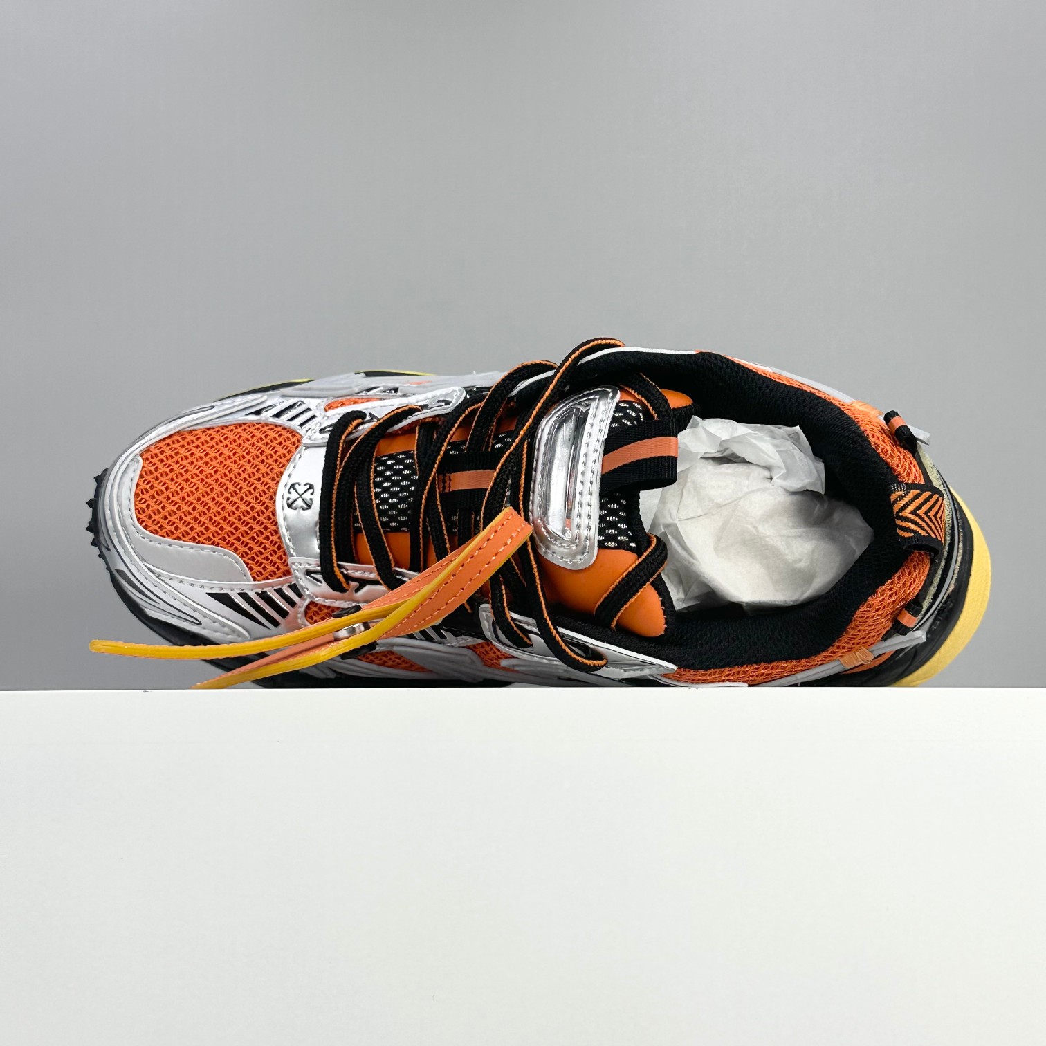 Off-White Men's Odsy-1000 Sneakers Orange Silver, Comfortable and Fashionable 6 a1744913058917 1684
