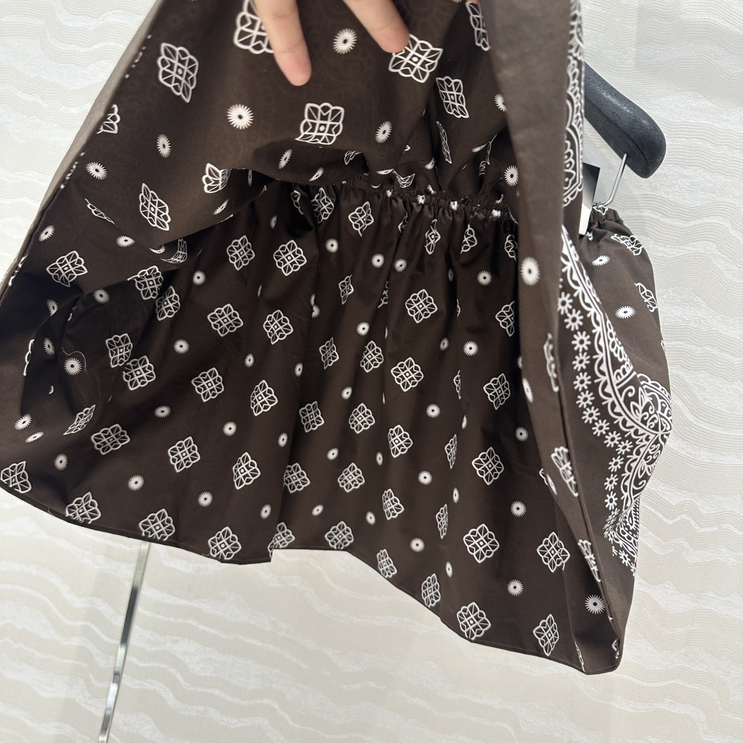 独家首发❤️原单品质！miu系少女时髦穿搭！夏威夷度假风气质松紧腰短半裙！原版定制双层设计，内外全定位印