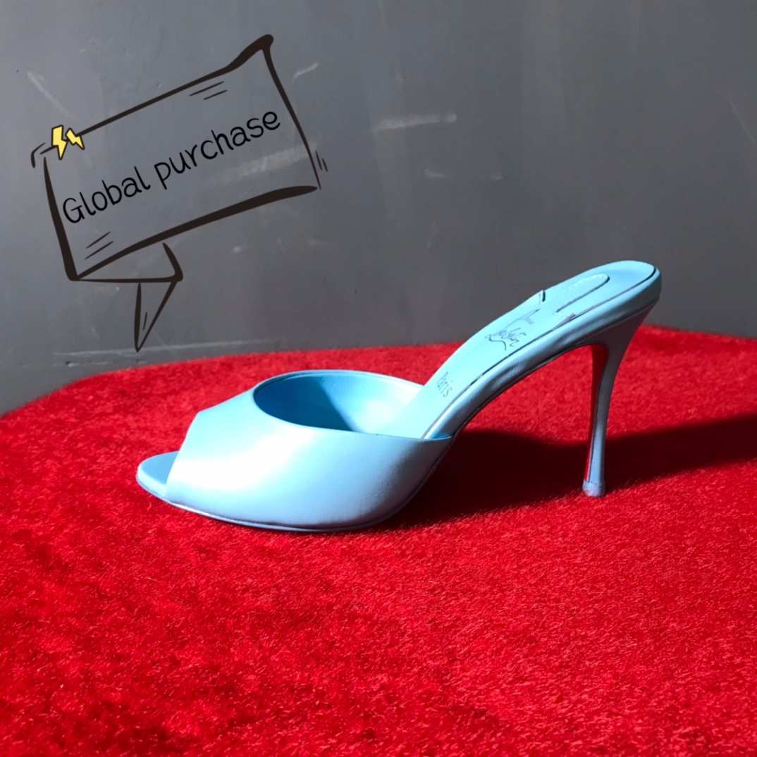 NO:100645,High-end custom 2025 sandals spring and summer series!  H10Cm, size 34-42. genuine leather sole. Customized model. No return or exchange.-1, sky blue noon leather, sky blue sheepskin, official website synchronization Standard European code Reference:-1 Color:blue/blue Material:cowhide Lining:goat leather Heel height:10Cm Sole:leather sole Size:EUR 34-42 (US 4-11):,,christian louboutin,sandals,sheepskin,Leather soles19860909高端订制 2025凉鞋春夏系列！ H10Cm,尺码34-42码.真皮大底.订制款.不退不换.-1,天空蓝色午皮,天空蓝羊皮里,官网同步 标准欧码 Reference:-1 Color:blue/blue Material:cowhide Lining:goat leather Heel heigh:10Cm Sole:leather sole Size:EUR 34－42（US 4一11) :,,christian louboutin,sandals,sheepskin,Leather soles,Women's Shoes