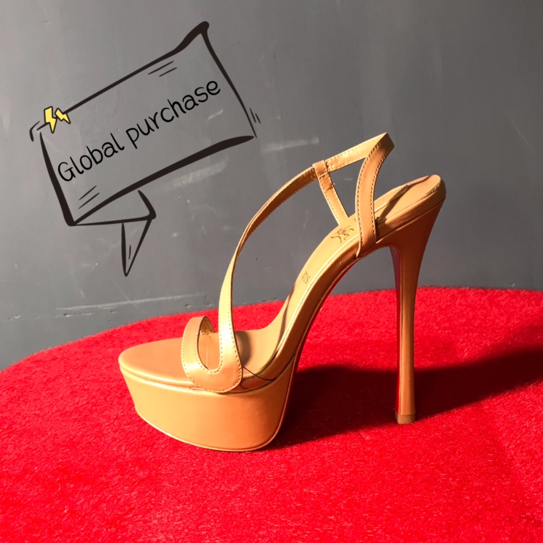 NO:100677,High-end customization 2025 spring and summer sandals classic series!  H15Cm, water table: 4Cm, size 35-41. Customized model.L-009, apricot cowhide, apricot sheepskin, official website synchronization Standard European code Pre-sale model Reference:L-009 Color:nude/nude Material:calf leather Lining:goat leather Heel height:15Cm Platforms:4Cm Sole:leather sole Size:EU 35-41 (US 4-11):,,christian louboutin,tom ford,sandals,cowhide,sheepskin19860909高端订制 2025春夏凉鞋精典款系列！ H15Cm,水台:4Cm、尺码35-41码.订制款.L-009,杏色牛皮,杏羊皮里,官网同步 标准欧码 预售款 Reference:L-009 Color:nude/nude Material:calf leather Lining:goat leather Heel heigh:15Cm Platforms:4Cm Sole:leather sole Size:EU 35－41（US 4一11) :,,christian louboutin,tom ford,sandals,cowhide,sheepskin,Women's Shoes