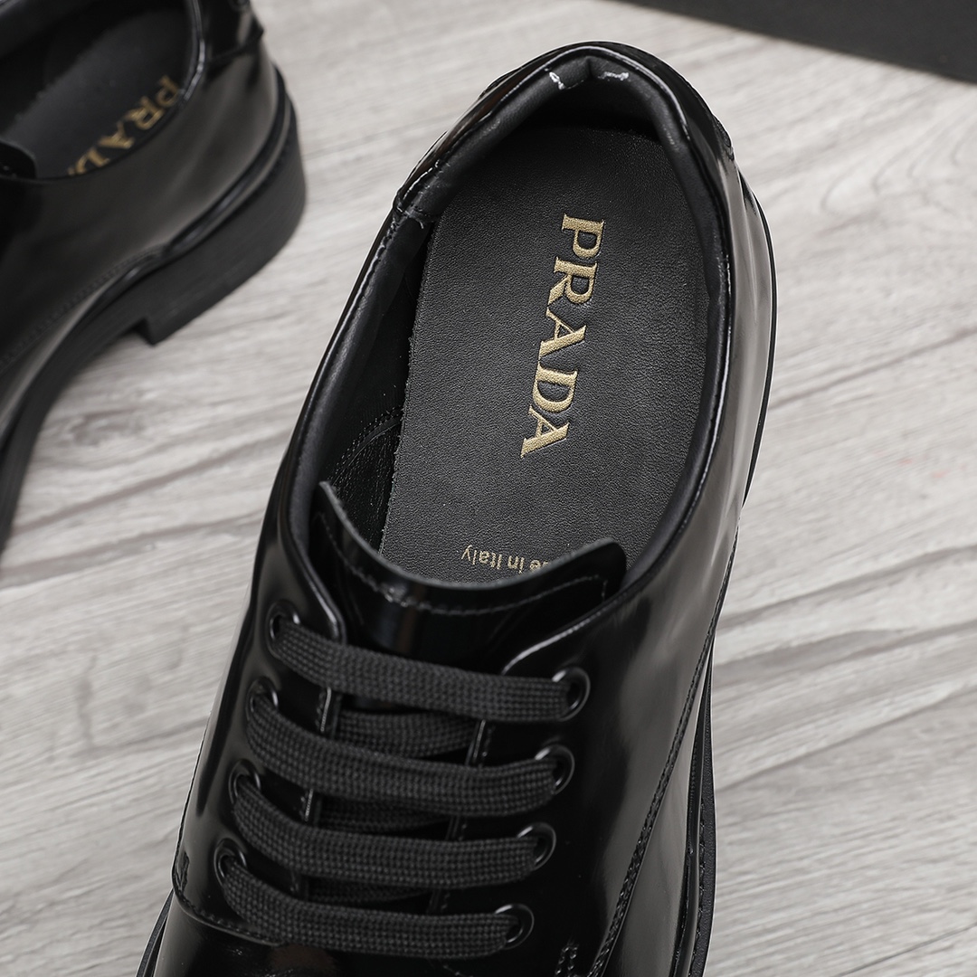Prada Business Leather Shoes - Premium Leather, Classic Style, Sizes 38-44 7 i1744945672 1447 5