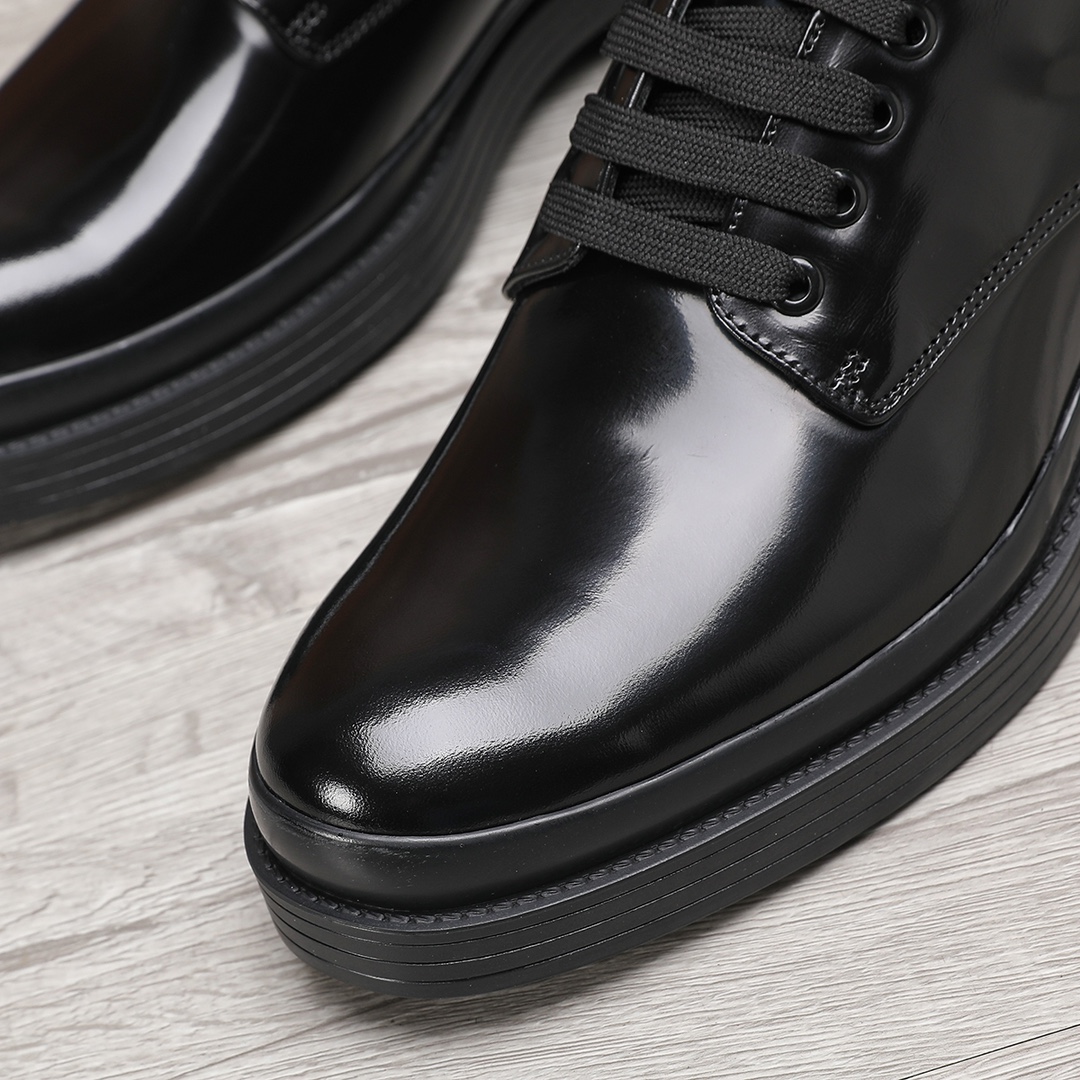 Prada Business Leather Shoes - Premium Leather, Classic Style, Sizes 38-44 8 i1744945672 7674 6