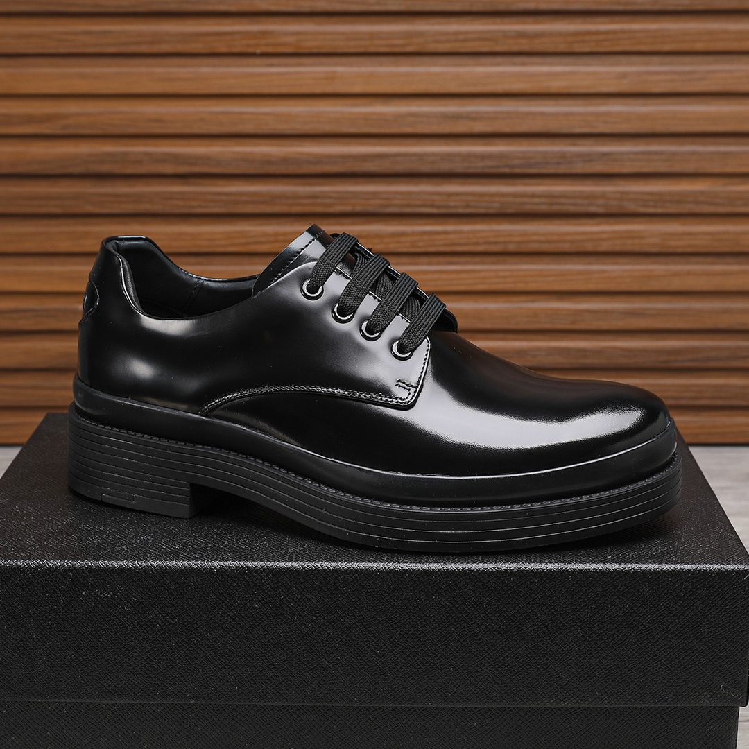 Prada Business Leather Shoes - Premium Leather, Classic Style, Sizes 38-44 6 i1744945672 853 4