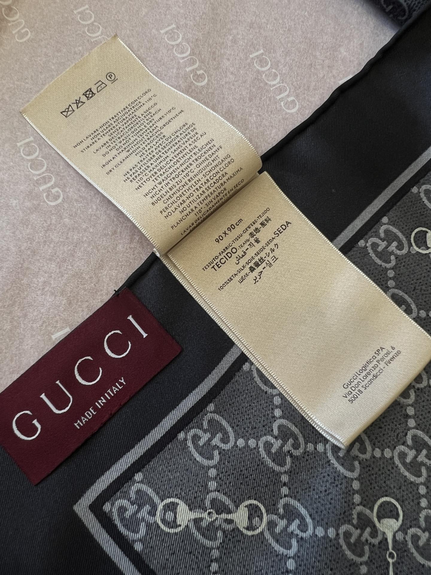 [Gucci Scarves]Trademark details