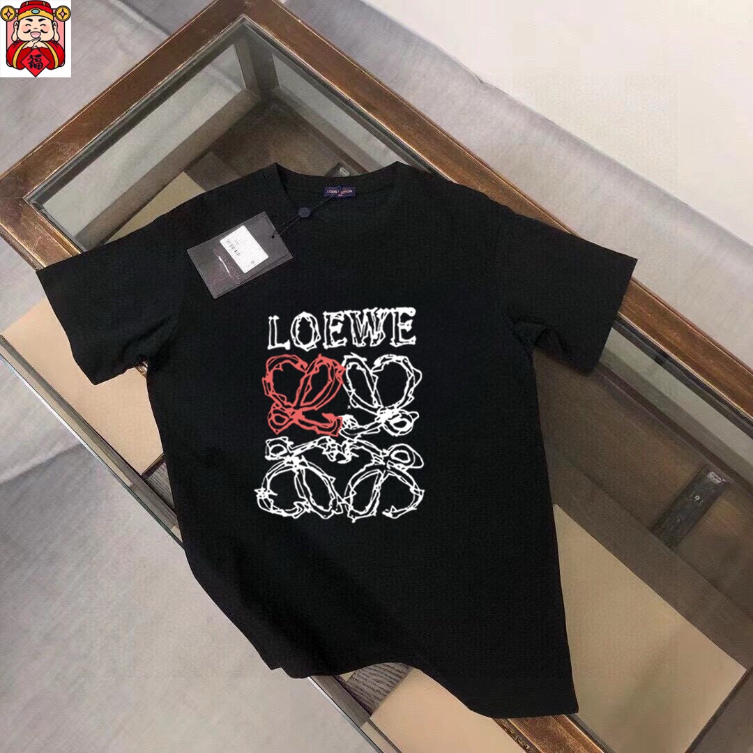 Loewe 品牌【LOEWE 罗意威】(胖子福音) 男士休闲短袖T恤 2025春夏新品