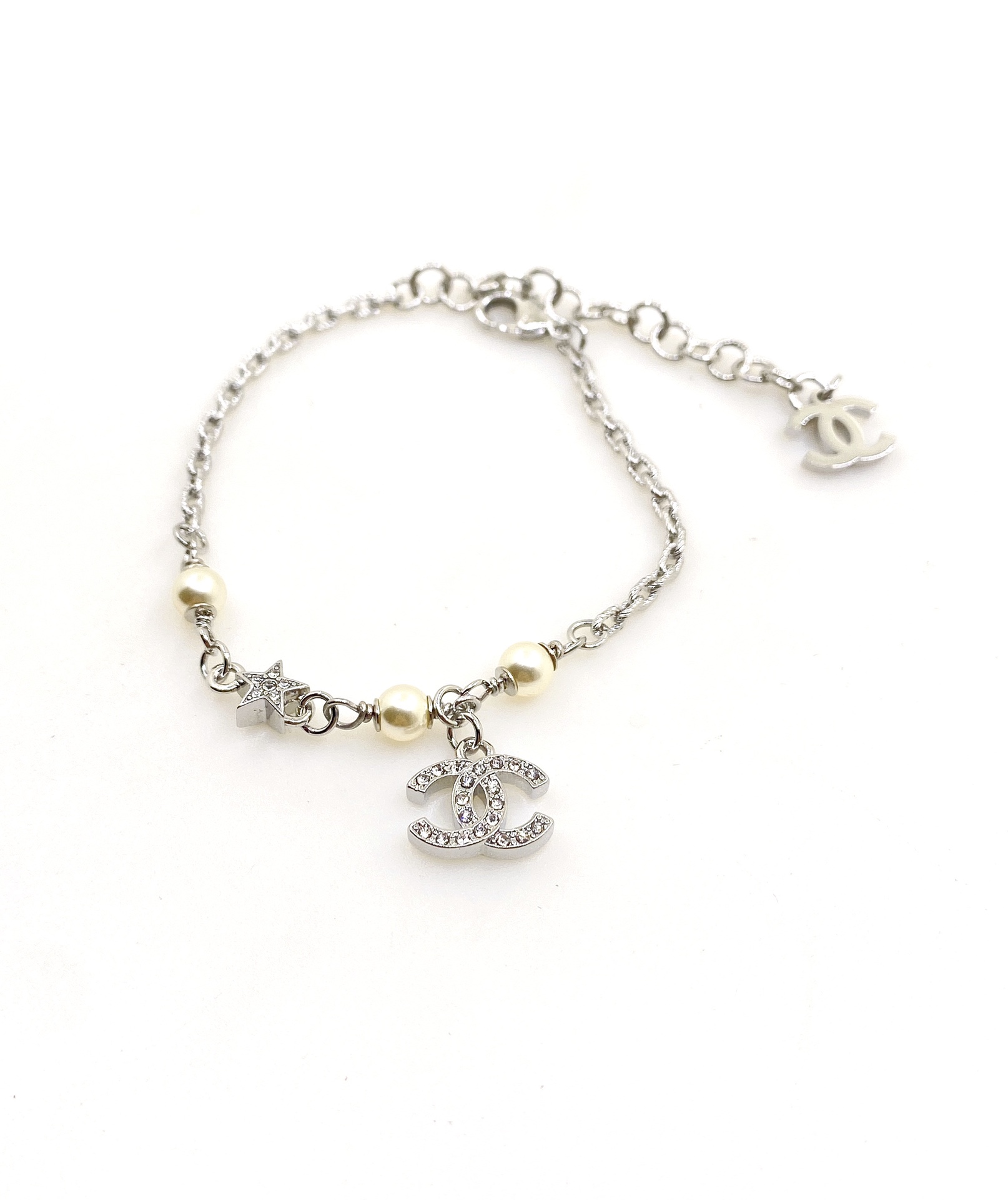 NO:111639,ch*nel latest platinum pearl cc bracelet】consistent ZP brass material, jewelry quality, bracelet19860909ch*nel 最新款白金珍珠cc手链】一致ZP黄铜材质,饰品精品,bracelet,Jewelry
