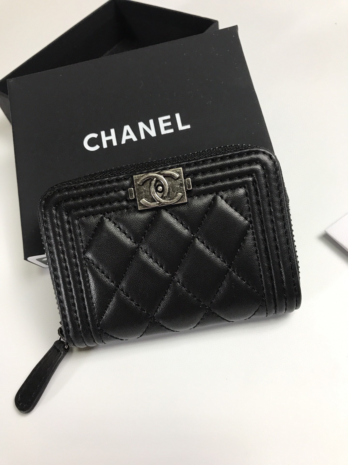 Chanel香奈儿羊皮カードケース 内外全皮使用 高品質 81467