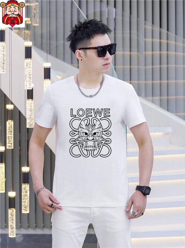 Loewe 品牌【LOEWE 罗意威】(胖子福音) 男士休闲短袖T恤 2025春夏新品