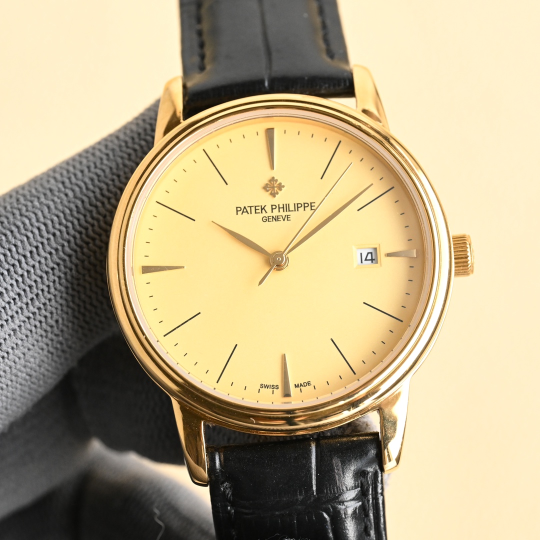 NO:337605,White Shell Gold Shell [Latest Popular Model] Patek Philippe PATEK PHILIPPE adopts a unique dial design. It is paired with a more upscale and luxurious watch. When you first know Patek Philippe, you will be looking forward to one day to have it. If you wear Patek Philippe, you will be smooth sailing and will be developed. You deserve it. Welcome to comment!  !  The movement is equipped with a new imported (zero rework) size 40mm, uses sapphire glass (never scratched), a 316 stainless steel case, and an imported calfskin belt original pin buckle, power reserve 48 hours, and a waterproof depth of 100 meters. Quality of the factory!  Welcome to reprint, patek philippe,cowhide19860909白壳 金壳 〔最新爆火热门款】百达翡丽 PATEK PHILIPPE 采用独特的表盘设计 搭配而来的是更高档奢华的腕表, 初识百达翡丽必憧憬有朝一日能拥有它,戴上百达必顺风顺水必发达,你值得拥有,欢迎评鉴！！机芯搭配全新进口（零返修）尺寸40mm ,采用蓝宝石玻璃（永不刮花）,材质316精钢表壳,配进口小牛皮皮带原装针扣,动力储存48小时,防水深度100米.大厂品质！欢迎转载,,patek philippe,cowhide,Watch