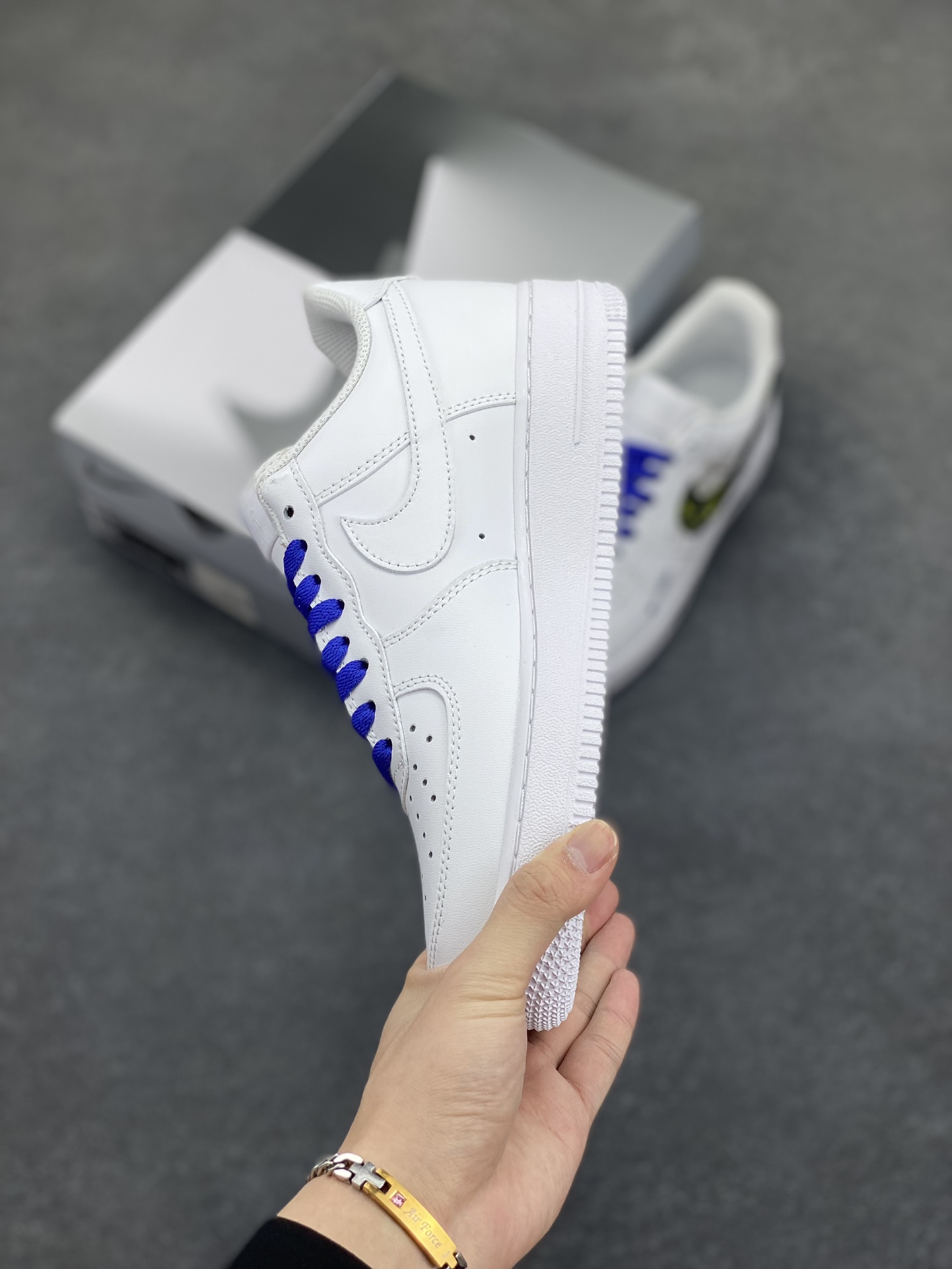 图片[3]-Nike Air Force 1 Low’07 星座系列 空军一号低帮休闲板鞋 定制皮料 定制鞋盒 配件齐全 原楦原纸板 纯正空军版型 内置全掌气垫 货号：ZH0316-069 尺码：36 36.5 37.5 38 38.5 39 40 40.5 41 42 42.5 43 44 44.5 45-选品中心