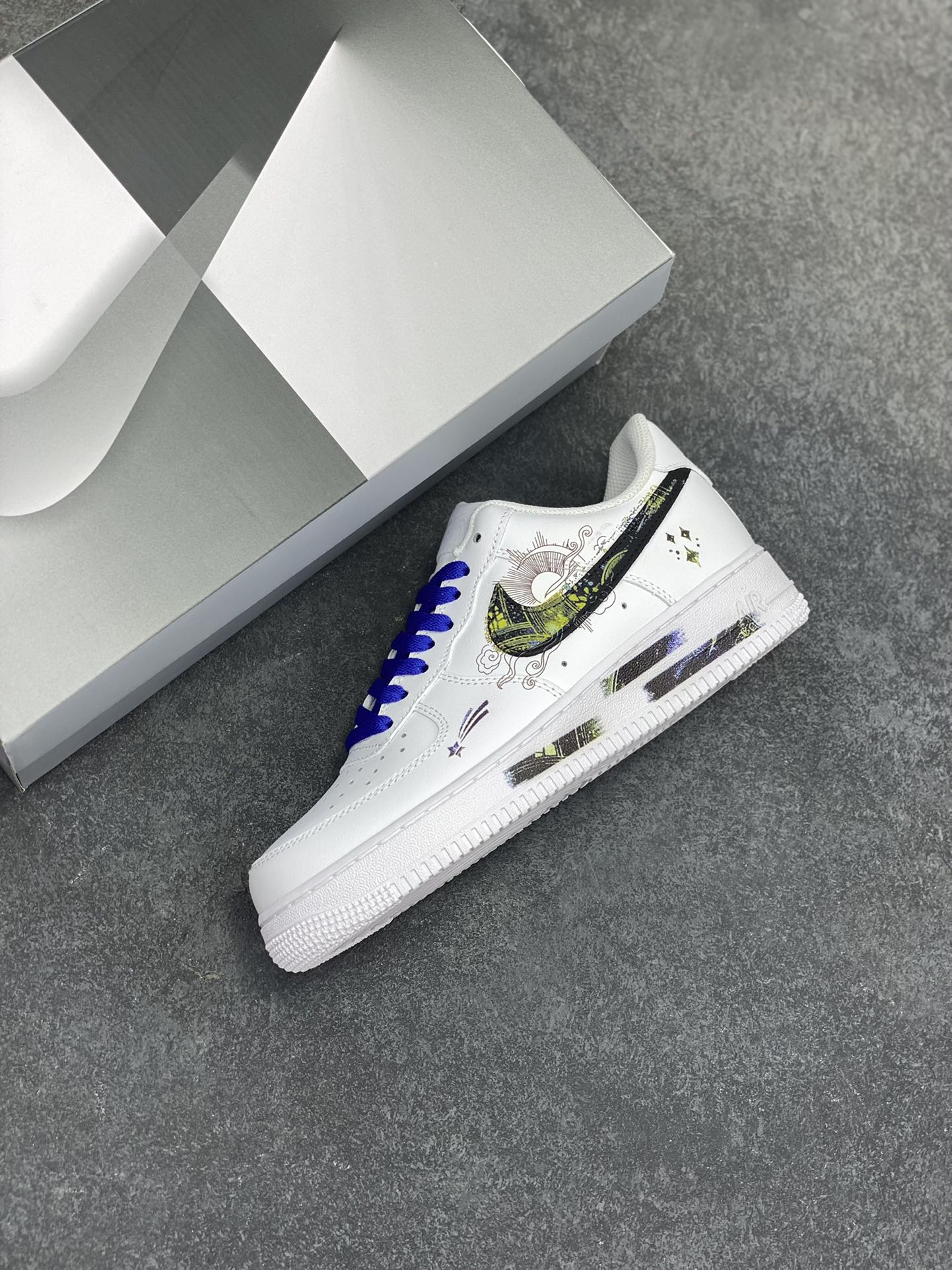 图片[7]-Nike Air Force 1 Low’07 星座系列 空军一号低帮休闲板鞋 定制皮料 定制鞋盒 配件齐全 原楦原纸板 纯正空军版型 内置全掌气垫 货号：ZH0316-069 尺码：36 36.5 37.5 38 38.5 39 40 40.5 41 42 42.5 43 44 44.5 45-选品中心