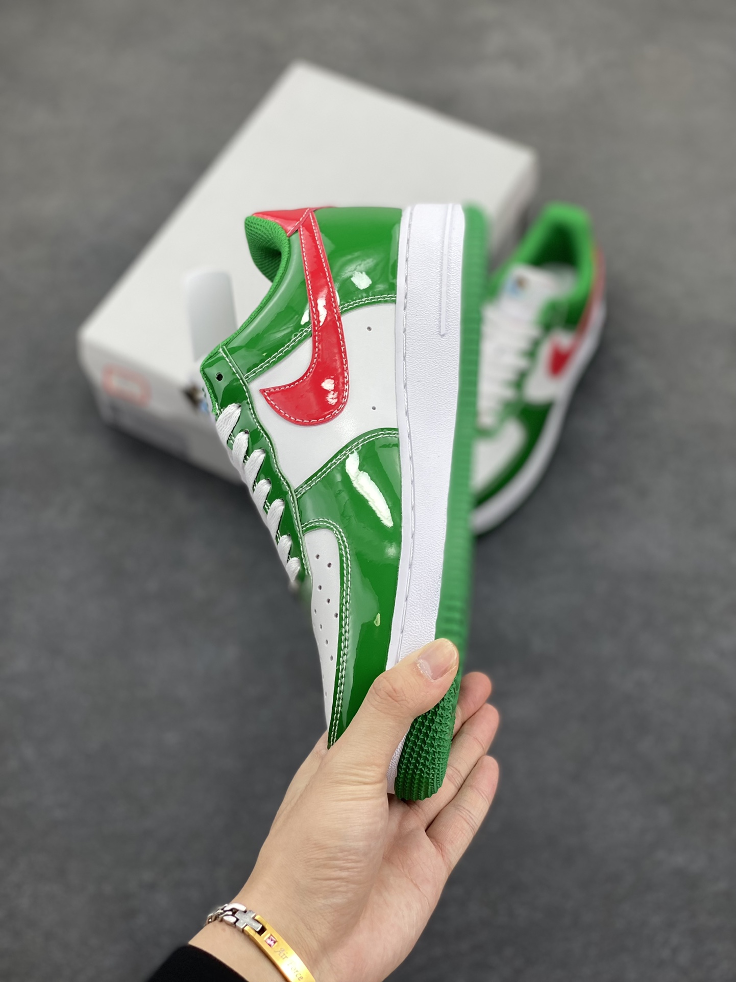 图片[3]-Air Force 1\’ 07 原楦头原纸板 打造纯正空军版型 专注外贸渠道 全掌内置蜂窝气垫 #原盒配件 原厂中底钢印、拉帮完美 货号：306146-131 尺码：36 36.5 37.5 38 38.5 39 40 40.5 41 42 42.5 43 44 44.5 45-选品中心