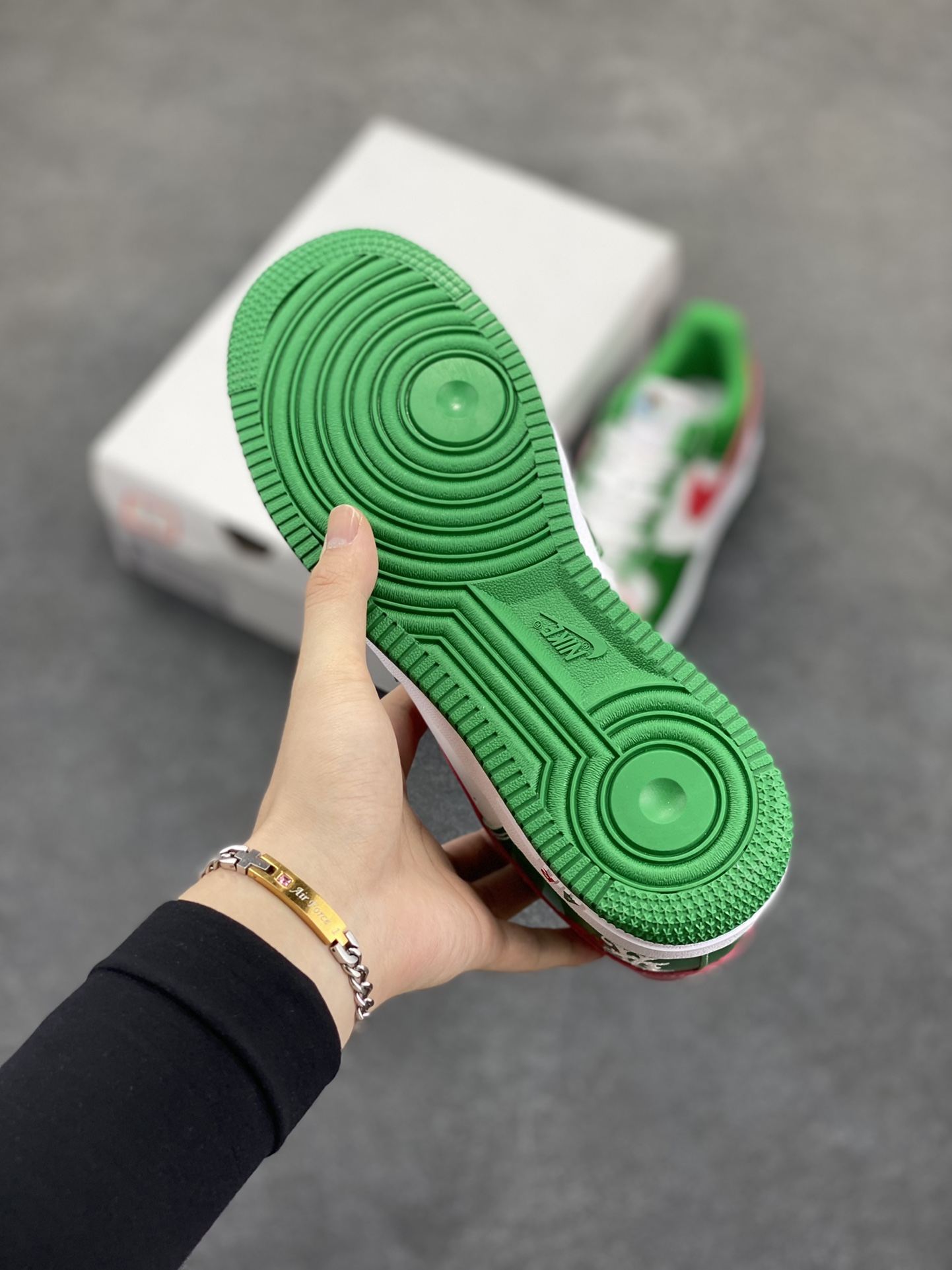 图片[5]-Air Force 1\’ 07 原楦头原纸板 打造纯正空军版型 专注外贸渠道 全掌内置蜂窝气垫 #原盒配件 原厂中底钢印、拉帮完美 货号：306146-131 尺码：36 36.5 37.5 38 38.5 39 40 40.5 41 42 42.5 43 44 44.5 45-选品中心