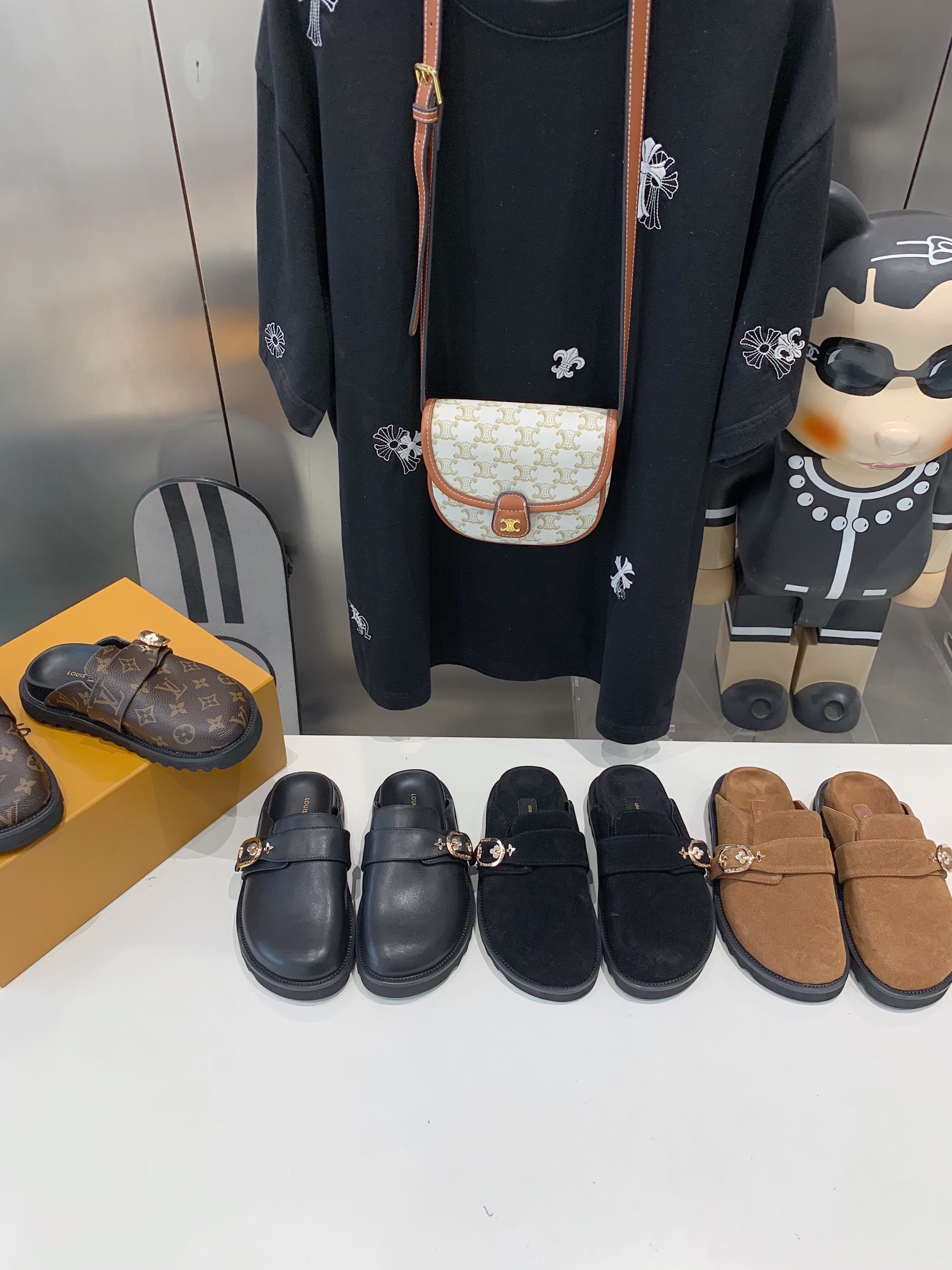 NO:240234,Combination diagram, half drag19860909组合图,半拖,Women's Shoes